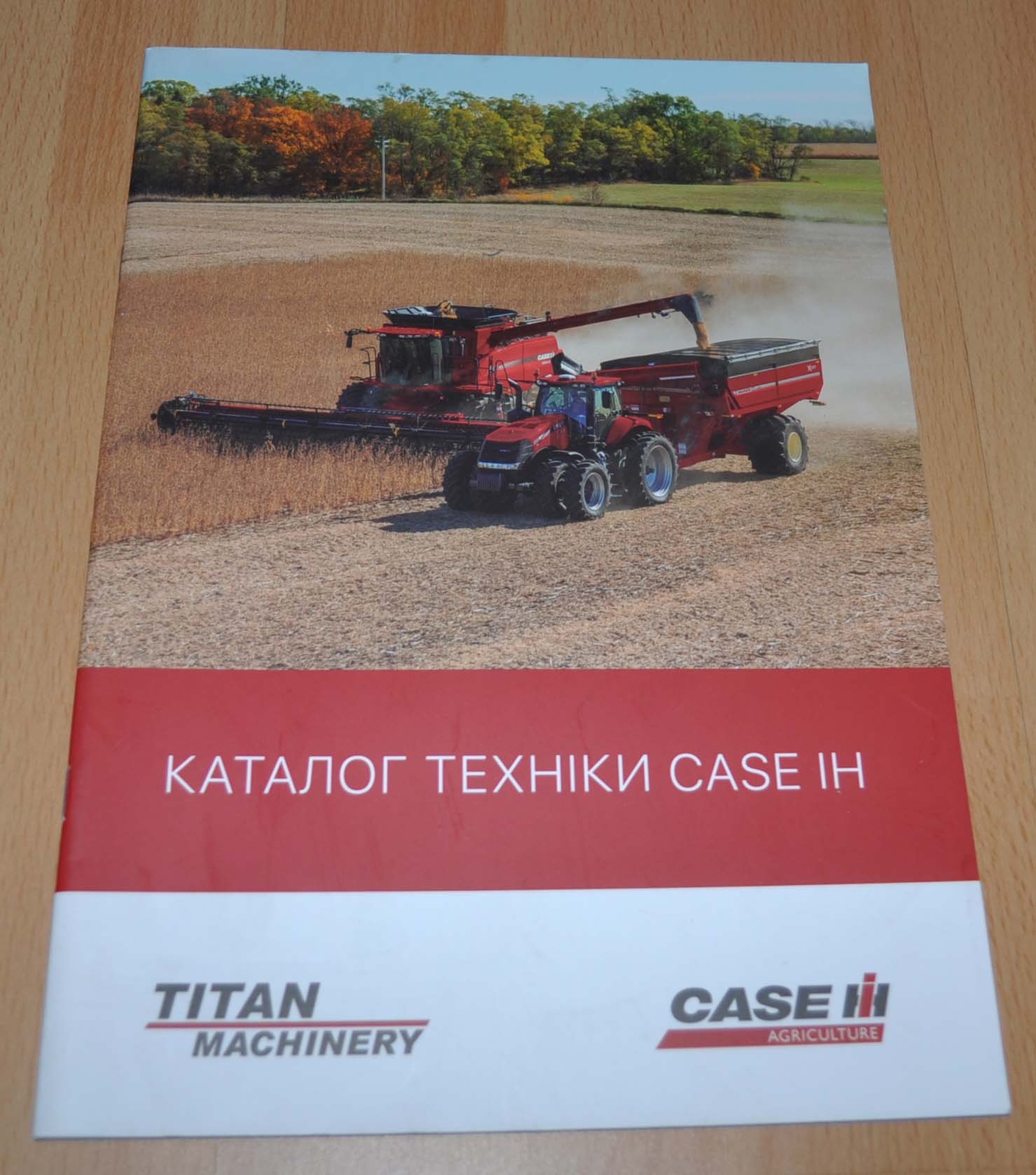 Case Model Range UA Combine Agriculture Tractor Brochure Prospekt