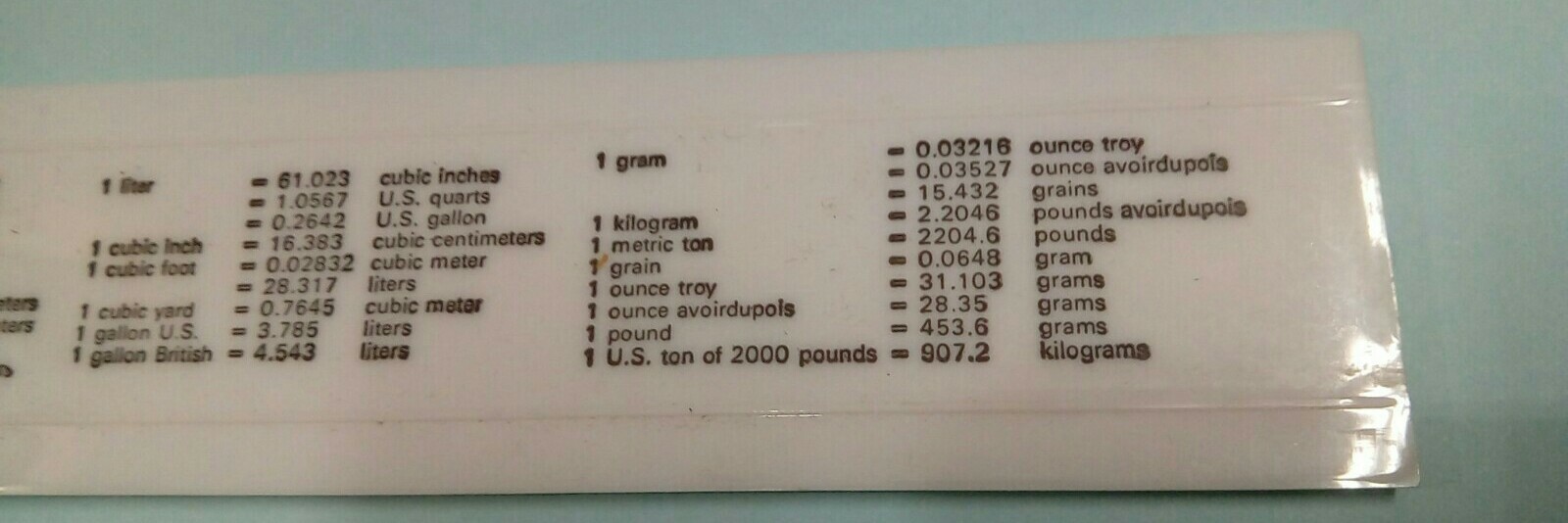 VTG1975 ADVERTISING RULER DEUTZ ENGINE FARM TRACTOR CHARLIE BRAUN ANN ARBOR FARM