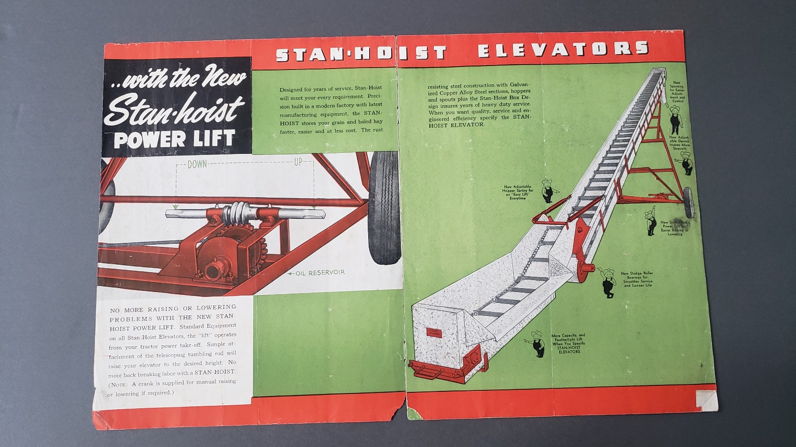 vtg LOT Farming Brochures Cockshutt Cobey Stan-hoist Owatonna Ferguson Tractor