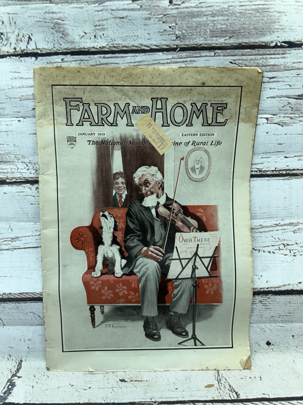 VTG Farm And Home Magazine 1919/1925 Farming Agriculture Stories DIY Original