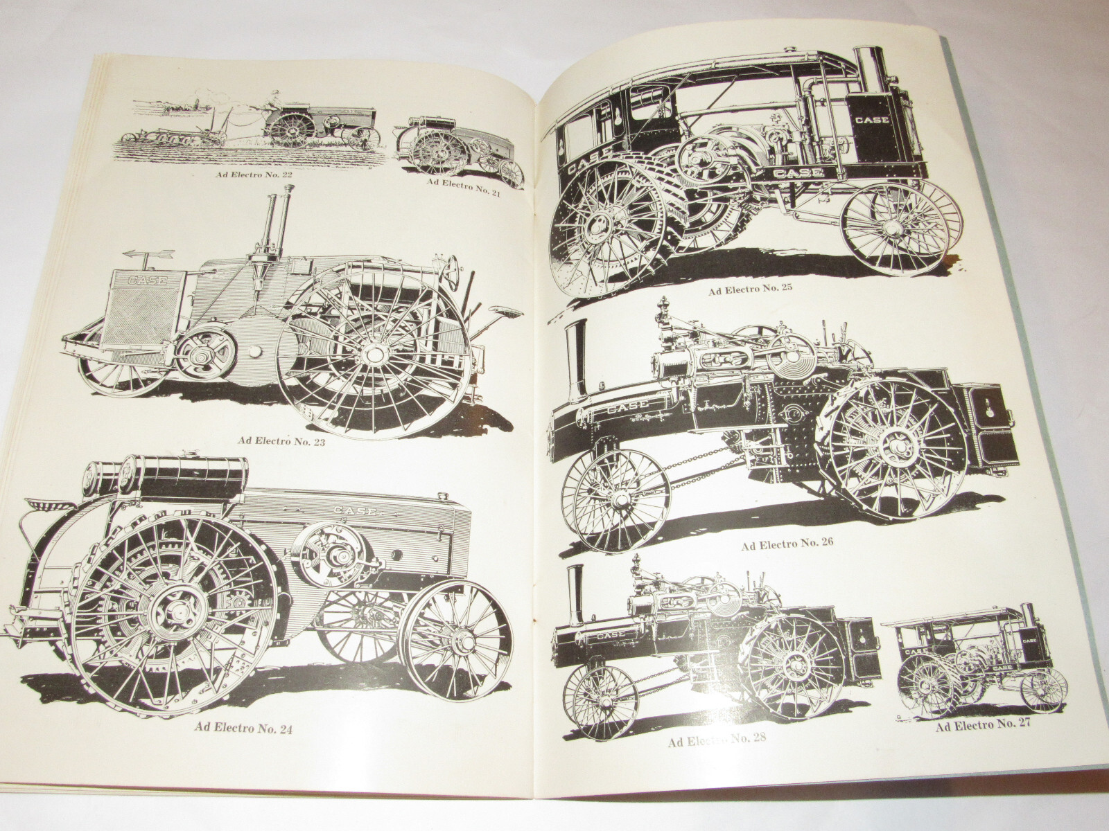 VINTAGE 1918 JI CASE DEALER READY-MADE ADS CATALOG! TRACTORS/THRESHERS/HAY BALER