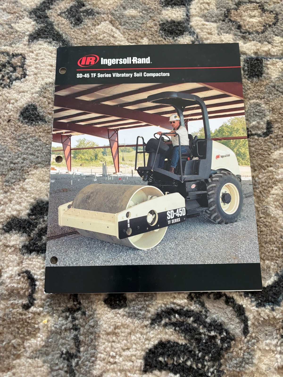 Ingersoll Rand SD-45 TF Series Vibratory Soil Compactors Brochure FCCA24