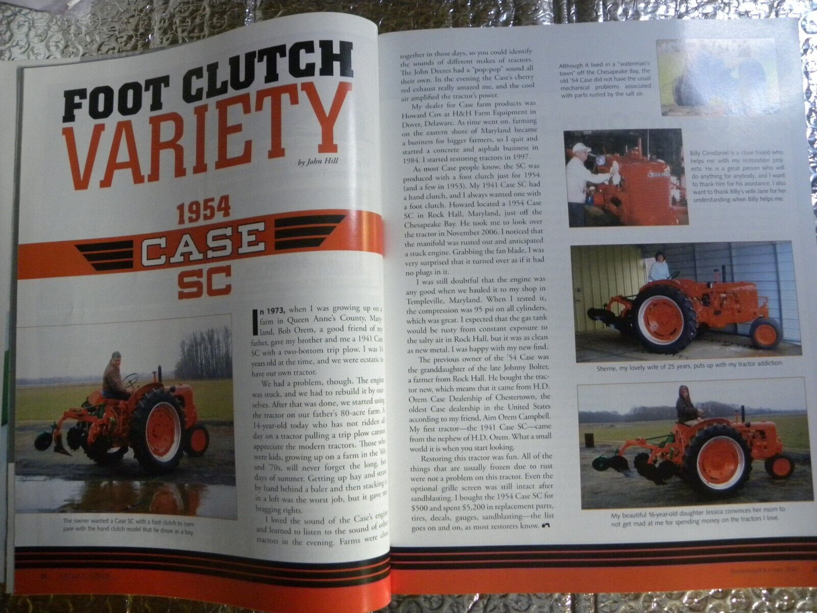 ANTIQUE POWER Magazine September October 2010 Big Ol Tractor