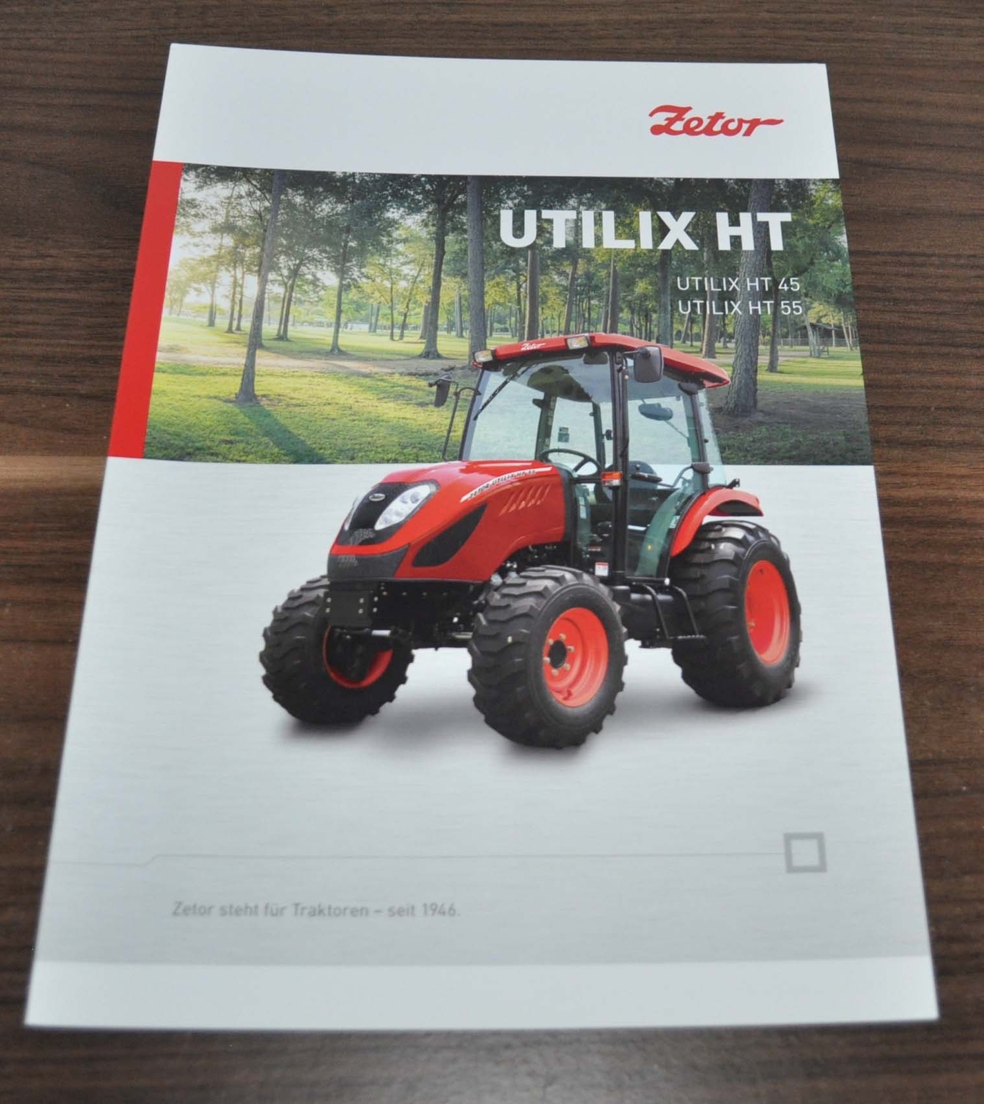 Zetor Utilix HT Tractor Specification Brochure Prospekt