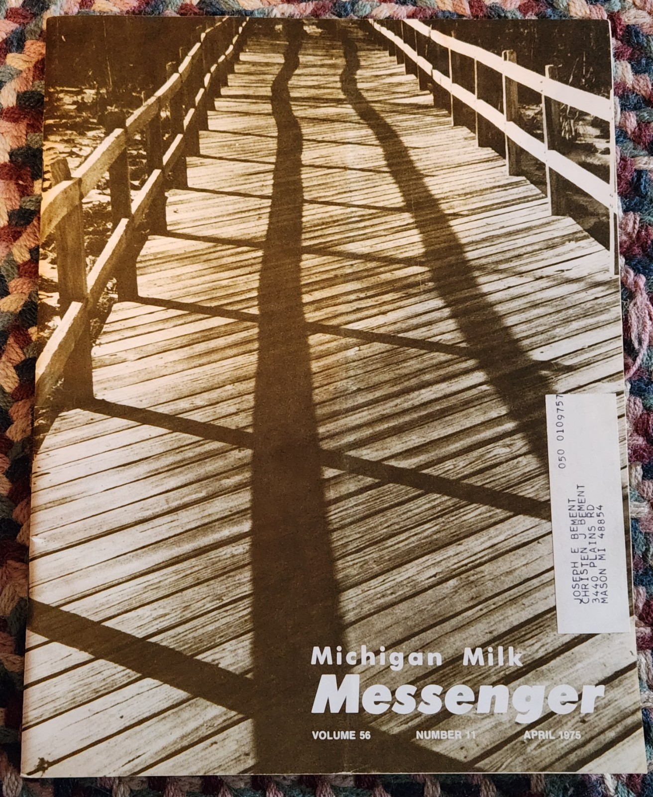 SURGE Farm bulk Tank Cooler AD In Vintage 1975 Michigan Milk Messenger Magazine