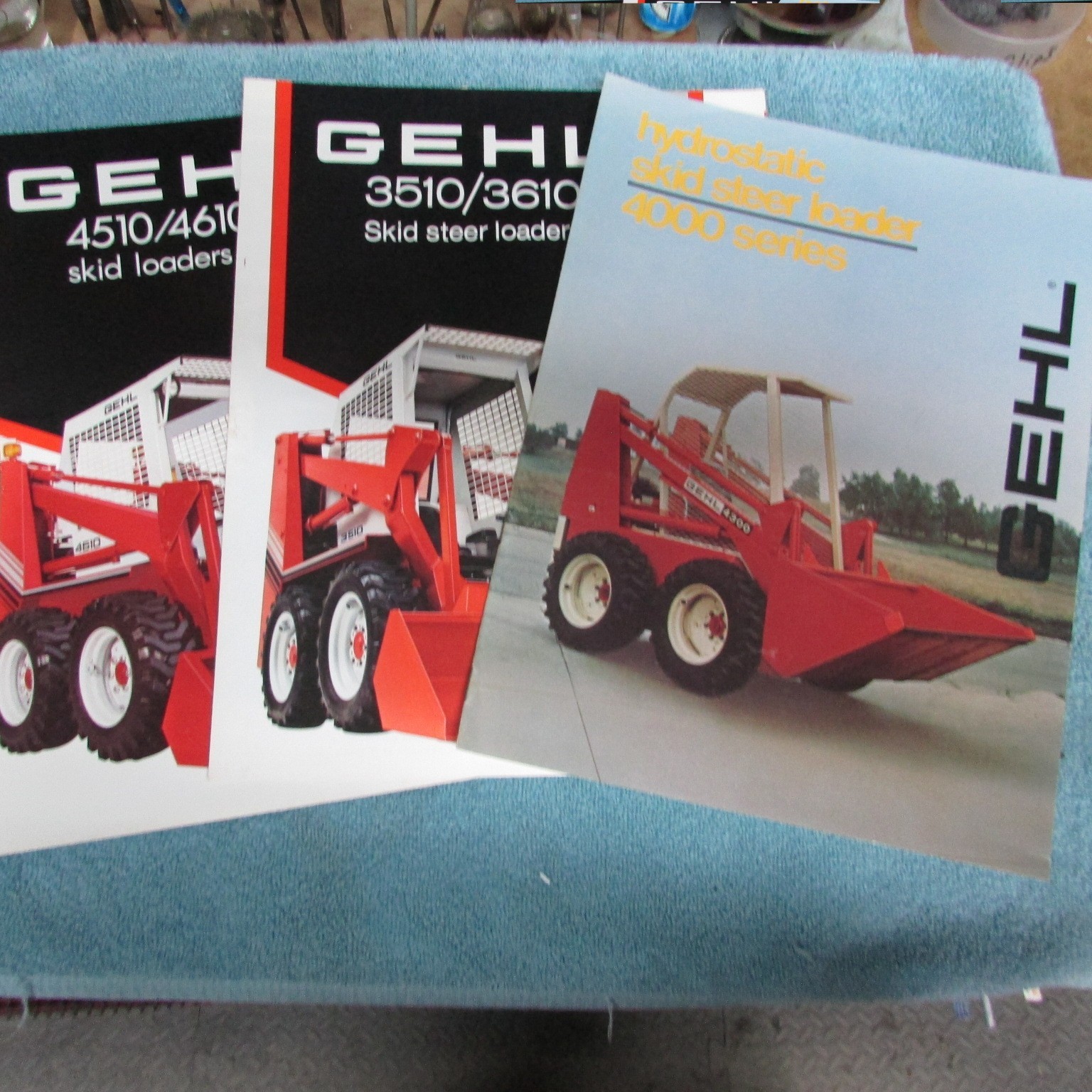 Gehl Skid Steer Brochure&rsquo;s (3) 4510 /4610 , 3510 / 3610, 4000