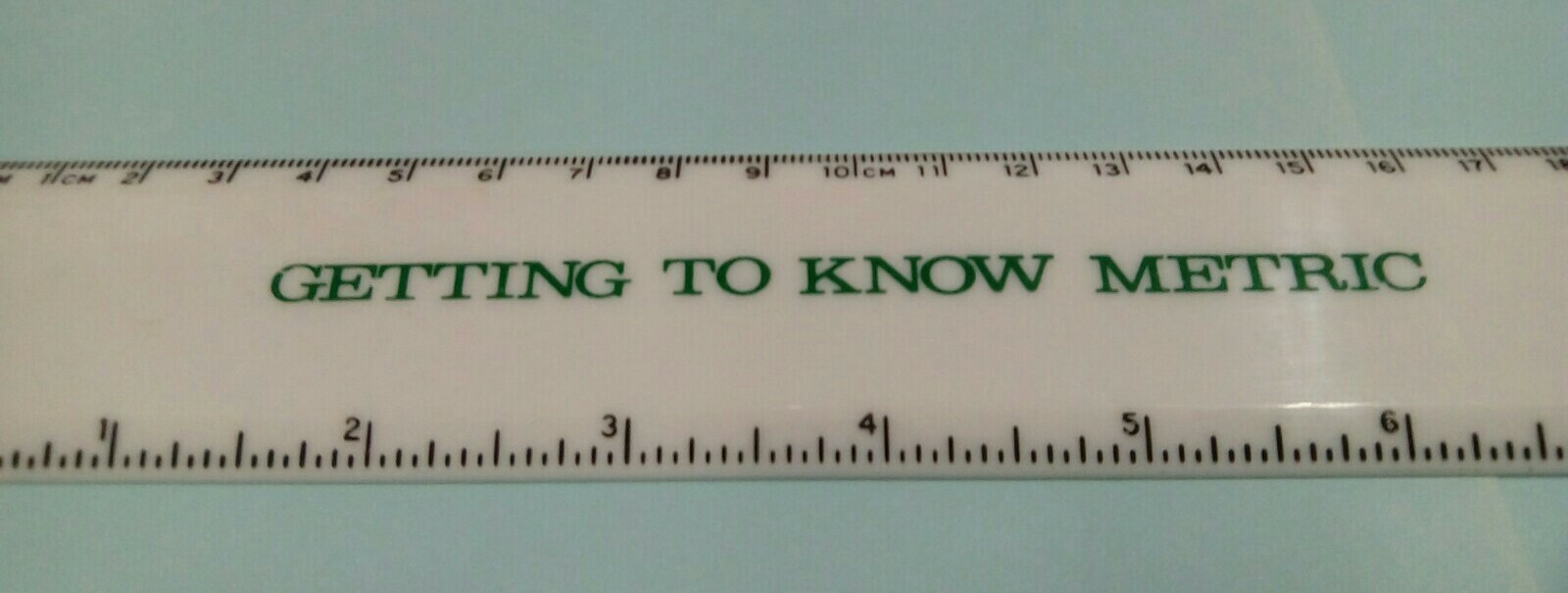 VTG1975 ADVERTISING RULER DEUTZ ENGINE FARM TRACTOR CHARLIE BRAUN ANN ARBOR FARM