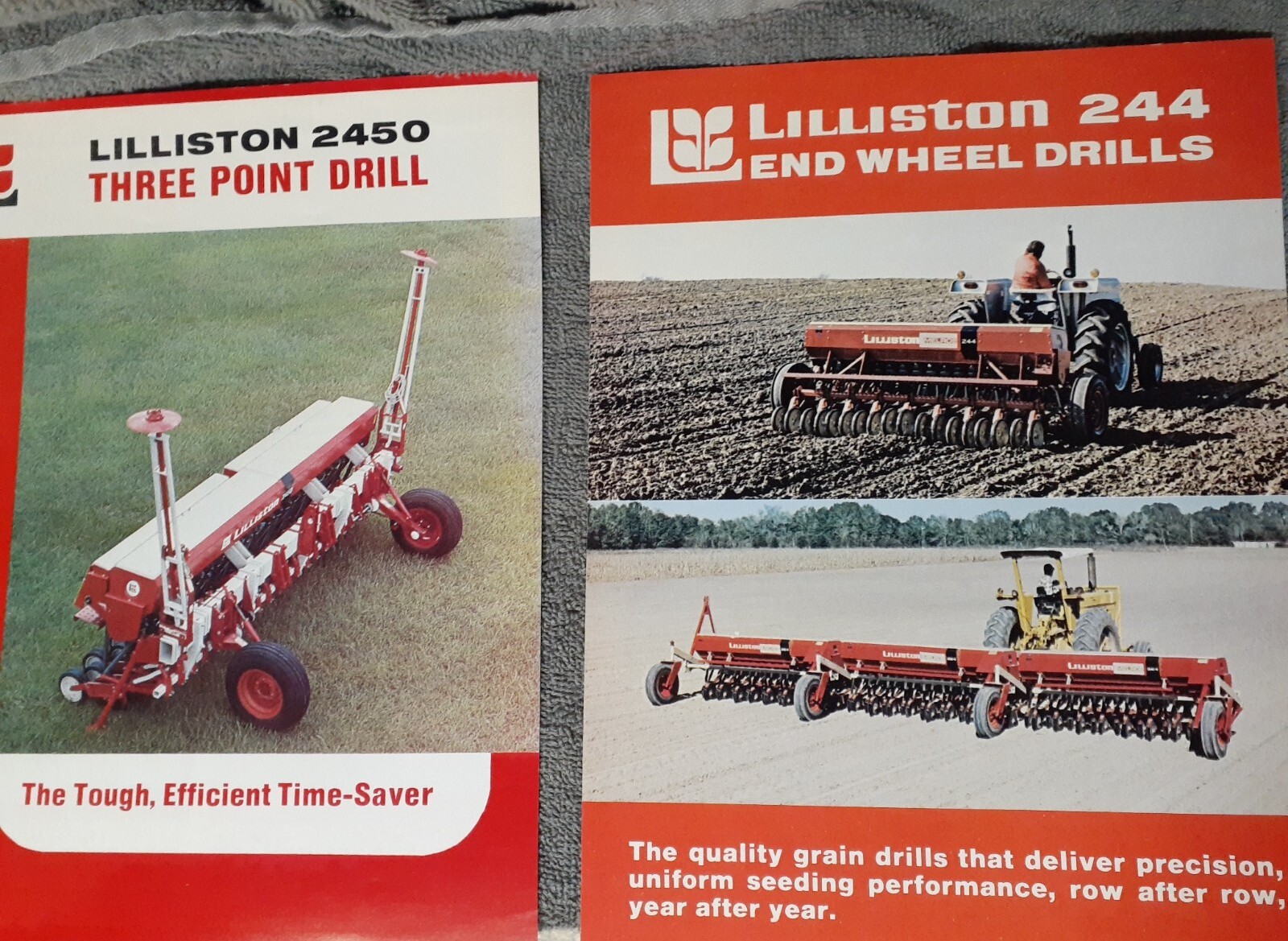 Lilliston 2450 Three Point Drill & 244 End Wheel Drills Brochure