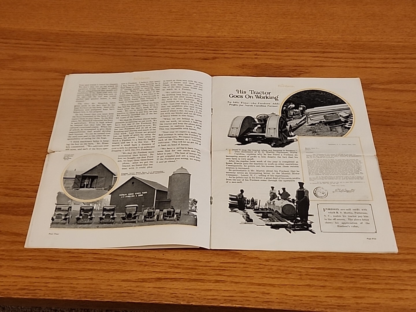The Fordson Magazine February 1925 Vintage Original