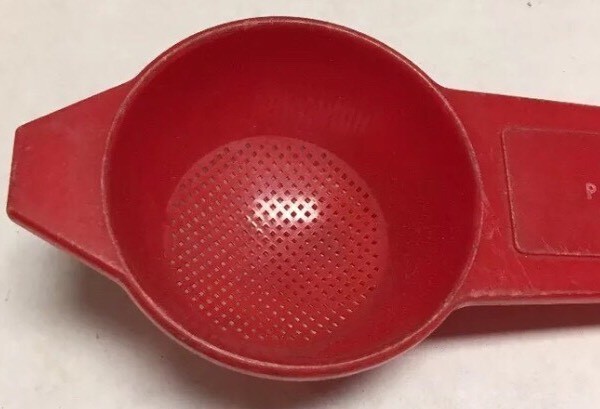 Vtg Peavey Elevators Mini Hand Strainer Agriculture Farming Advertising Promo