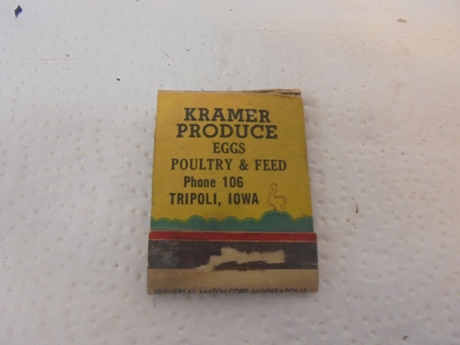 matchbook kramer produce tripoli iowa hilltop poultry aids eggs poultry & feed