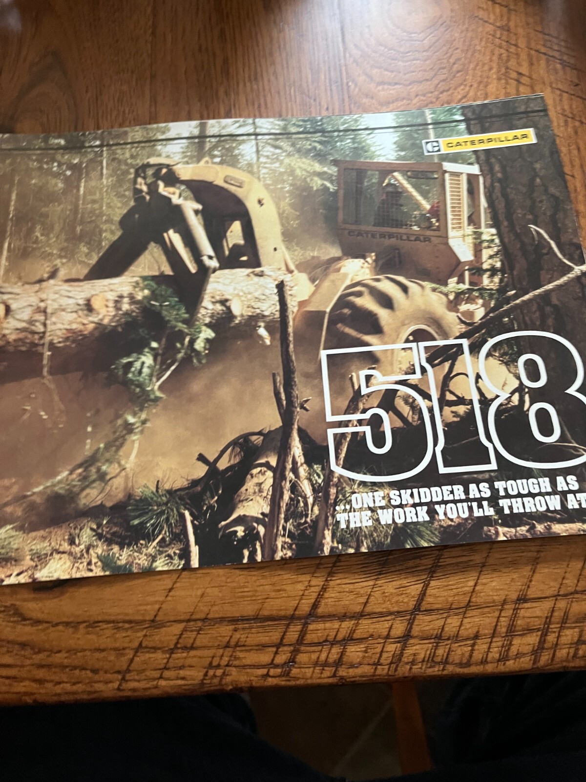 Caterpillar CAT 518 Skidder Brochure FCCA