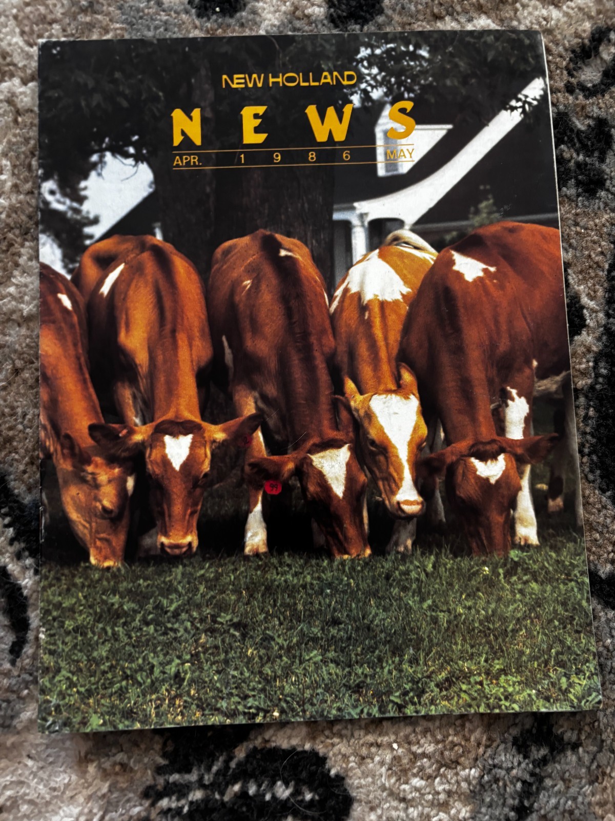 Ford New Holland News Apr/May 1986 Brochure DCPA26