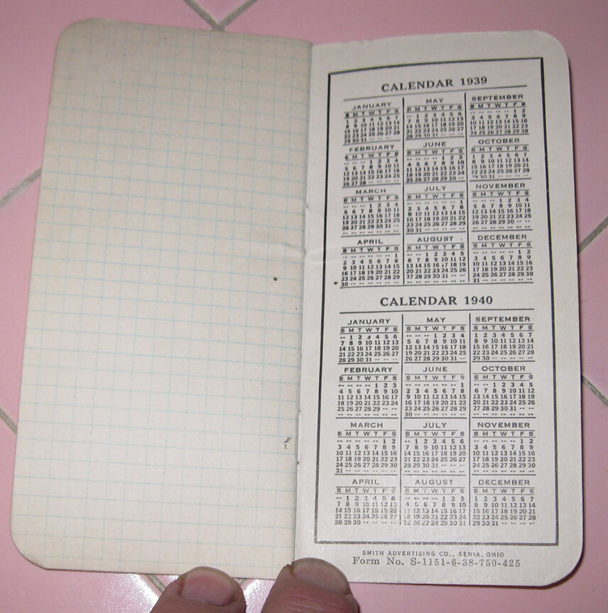 1939 Plymouth Binder Twine Note Book Massachusetts Tangle Proof Rope Sales