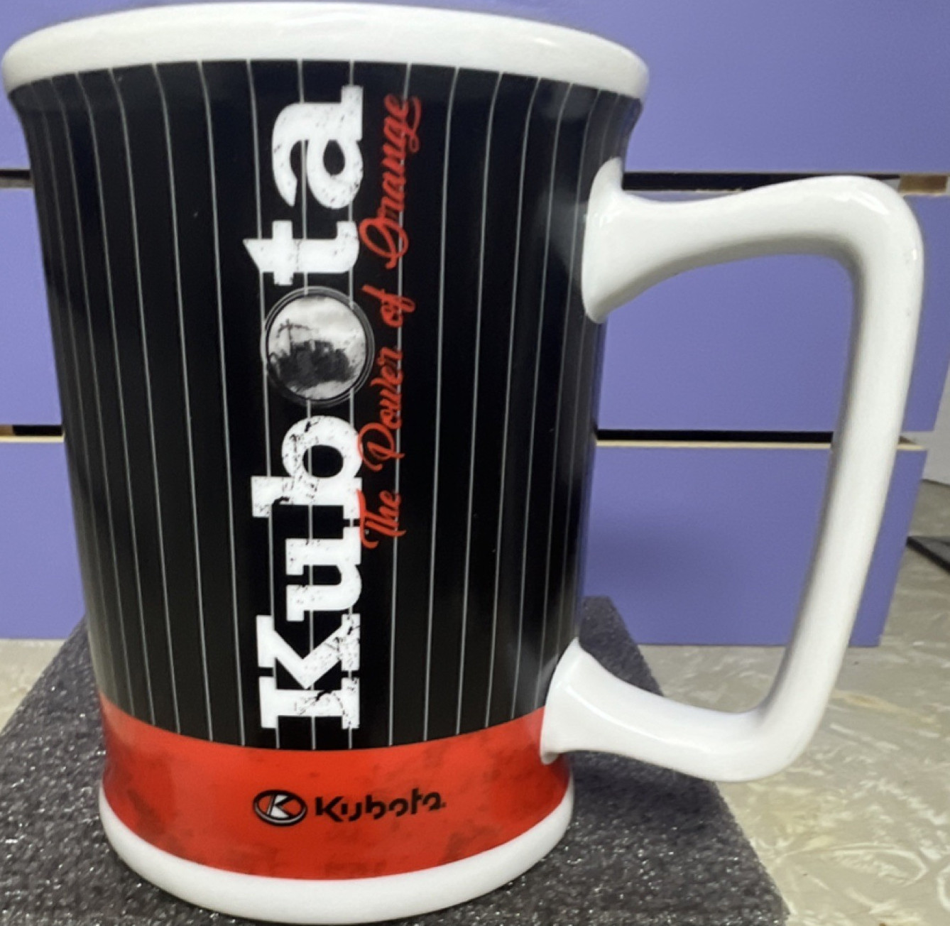 Kubota The Power of Orange Vintage Series 2 Ceramic Mug Farmers Feed Families