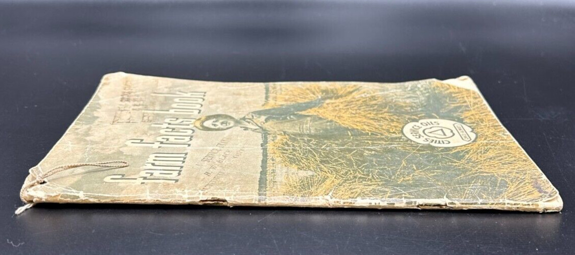 1945 Farm Facts Book-Cities Service Oils- Bonus Cheat Sheet for Measuring Cattle