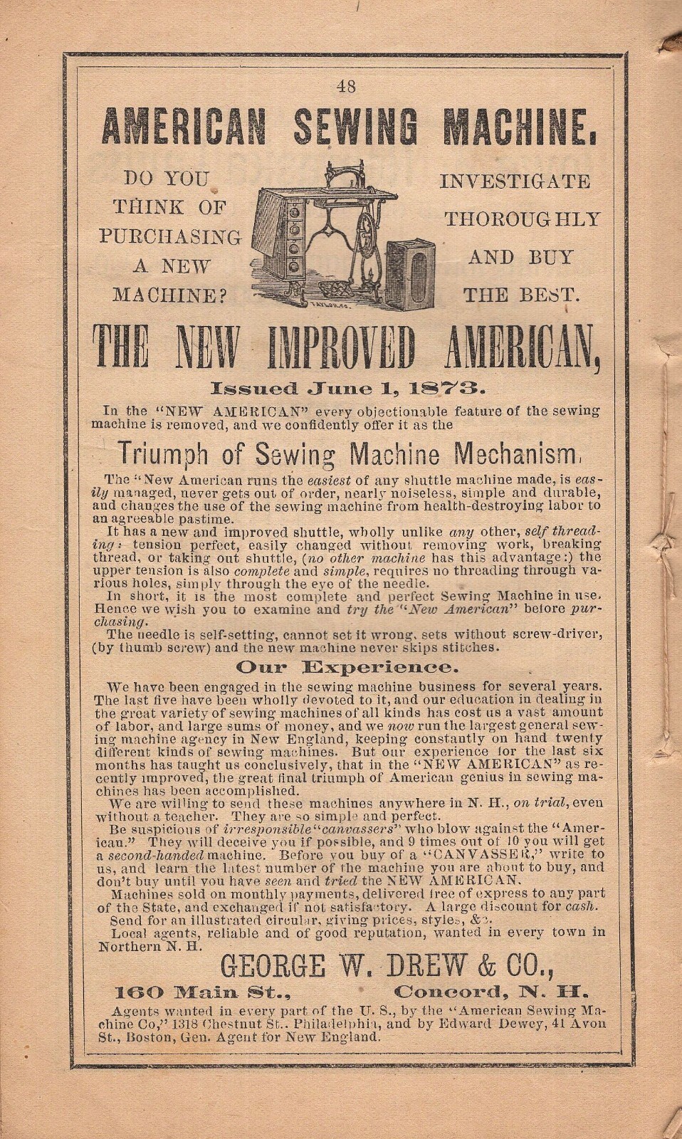 1874 Leavitt&rsquo;s Farmers Almanac Exeter NH Facts + How to Train a Heifer