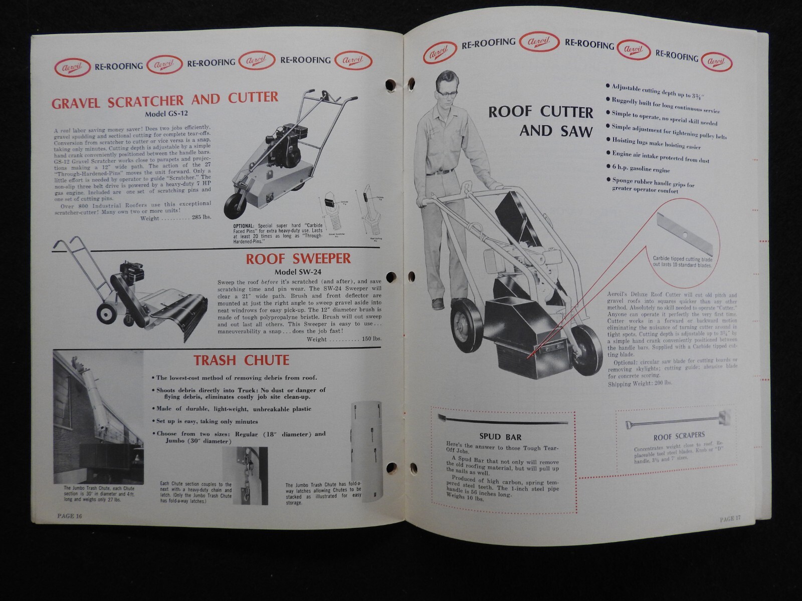 1968 Aeroil Products Co. « Roofers Equipment » Sales Catalog Hackensack NJ