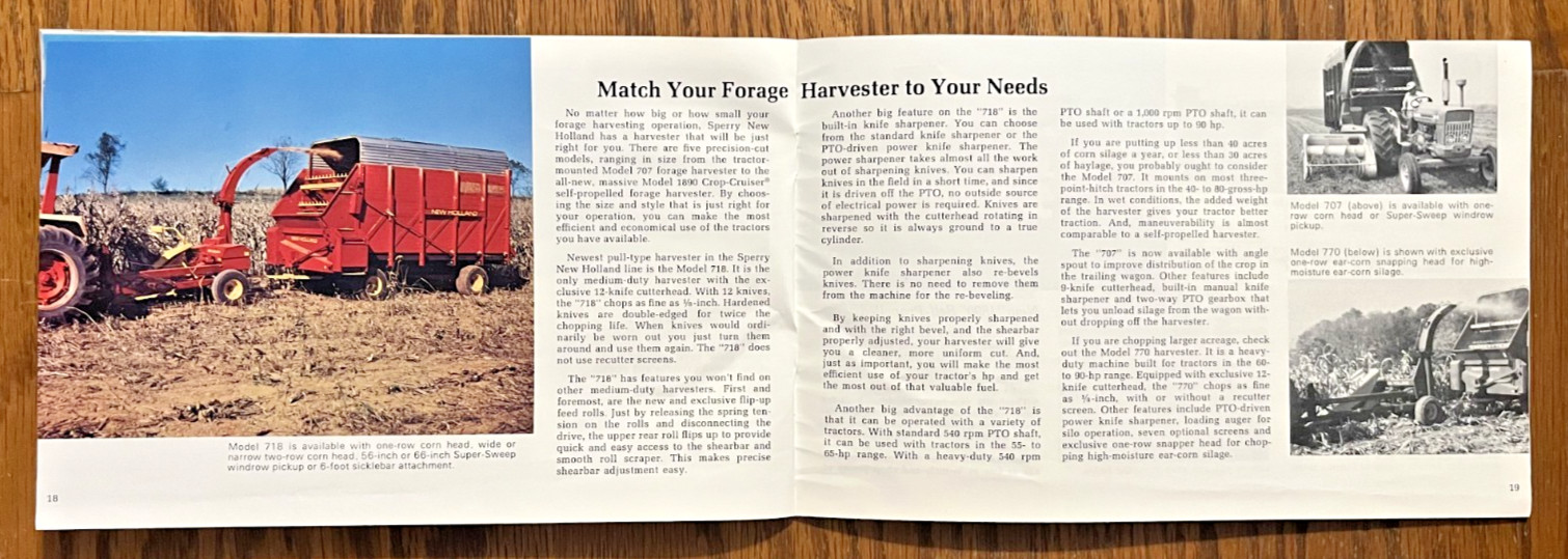 New Holland Equipment 1975 Buyers Guide vol 21 no 8