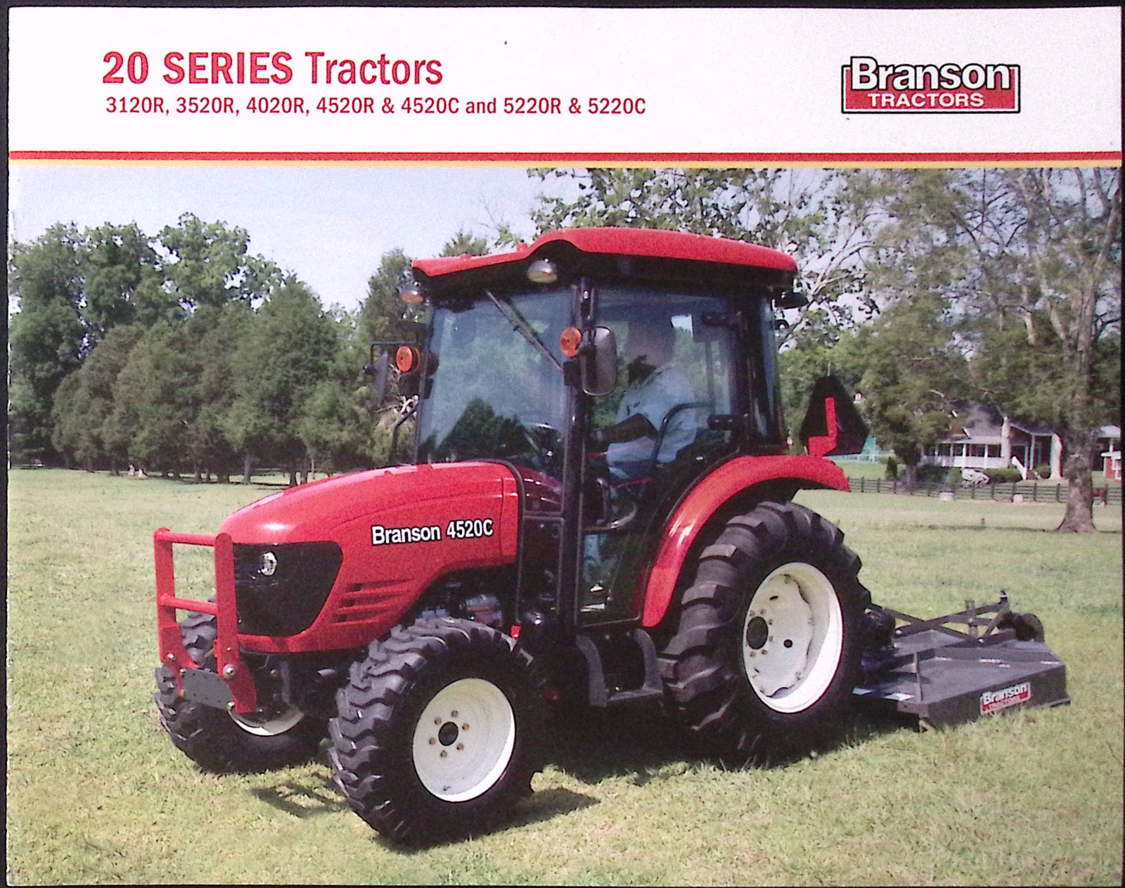Branson Tractor Next Generation, 6640, 2810, 3510,3520,4020,4520,20 series, comp