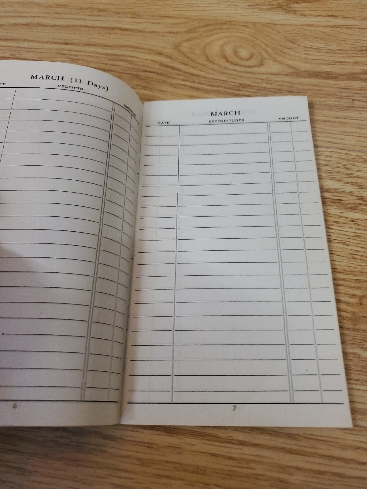 VTG 1943 Continental Farm And Livestock Record Book Lee Center Illinois