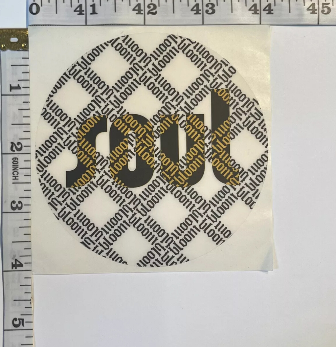 soul bloom / ROOTS ORGANICS Vinyl Sticker – Oregon, USA Cannabis Industry Advert