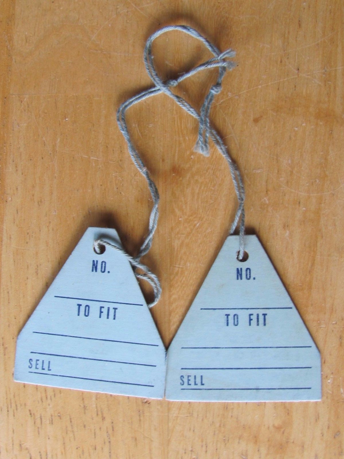 2 R HERSCHEL MFG CO PEORIA FARM SICKLE MOWER & BINDER REPAIR SALES TAGS SIGN