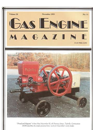 3 HP Majestic engine, Allis Chalmers All Crop Combine info