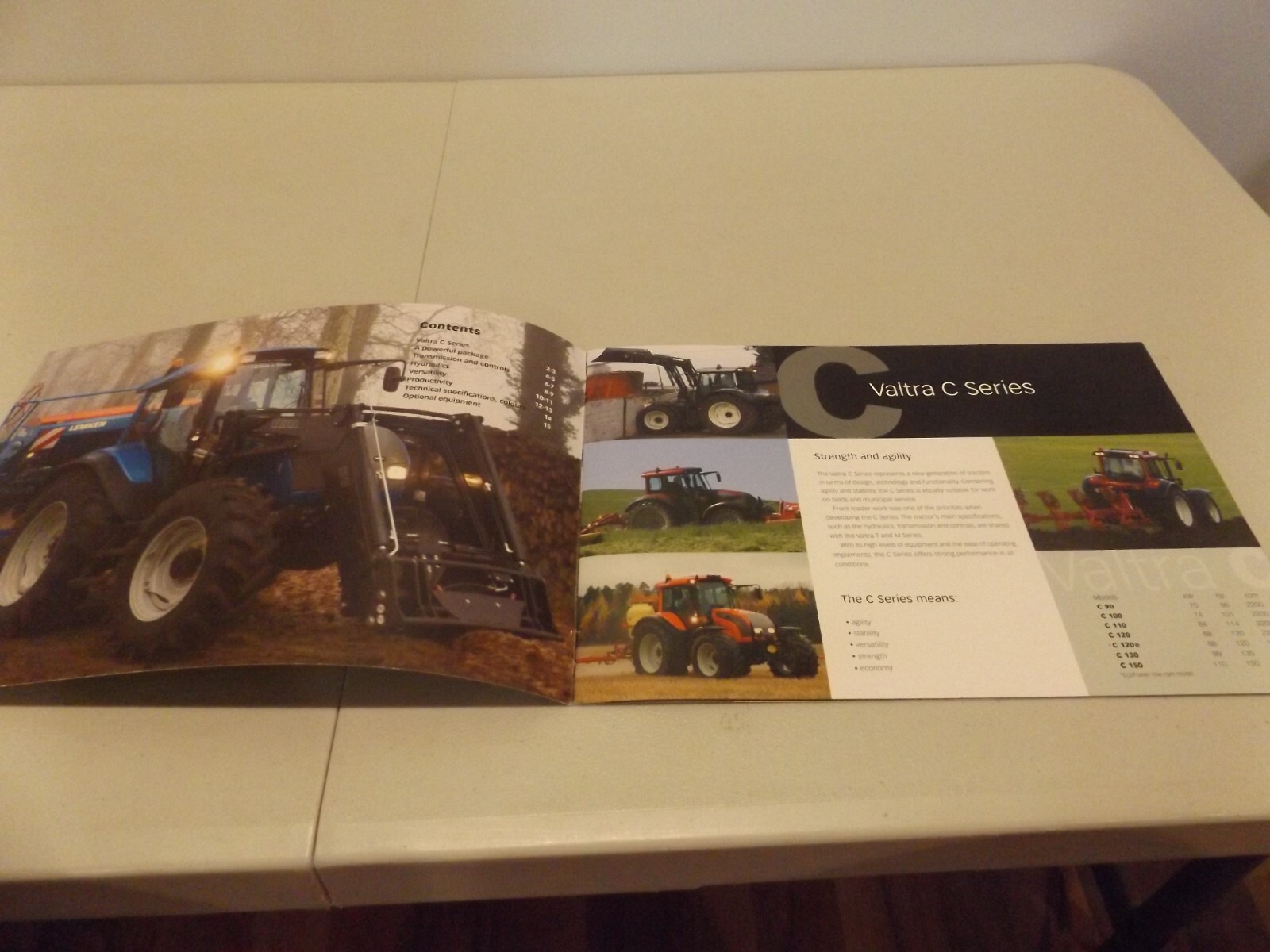 VALTRA POWER PARTNER C SERIES C90, C100, C110, C120, C120e, C130, C150
