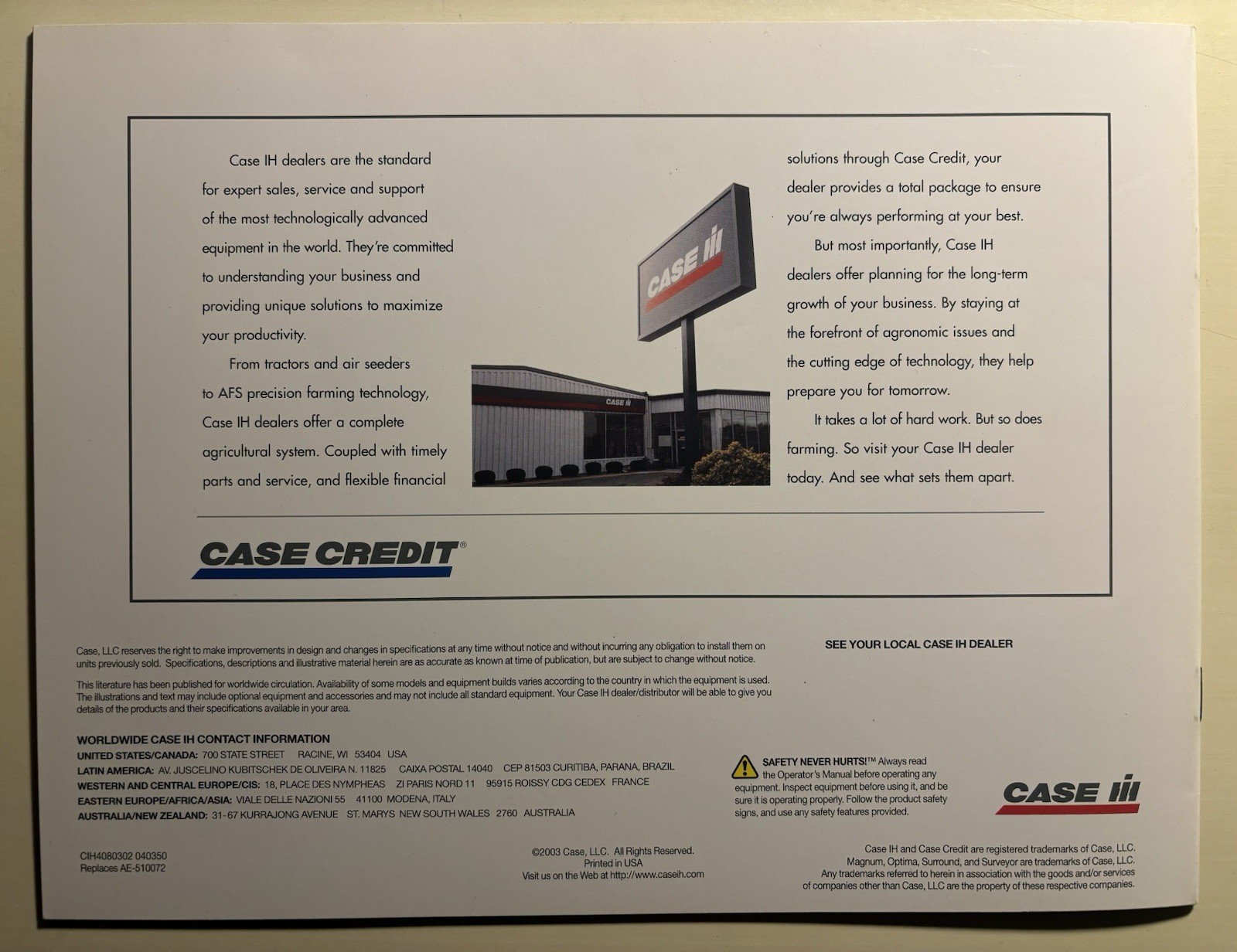MX Series Magnum Brochure