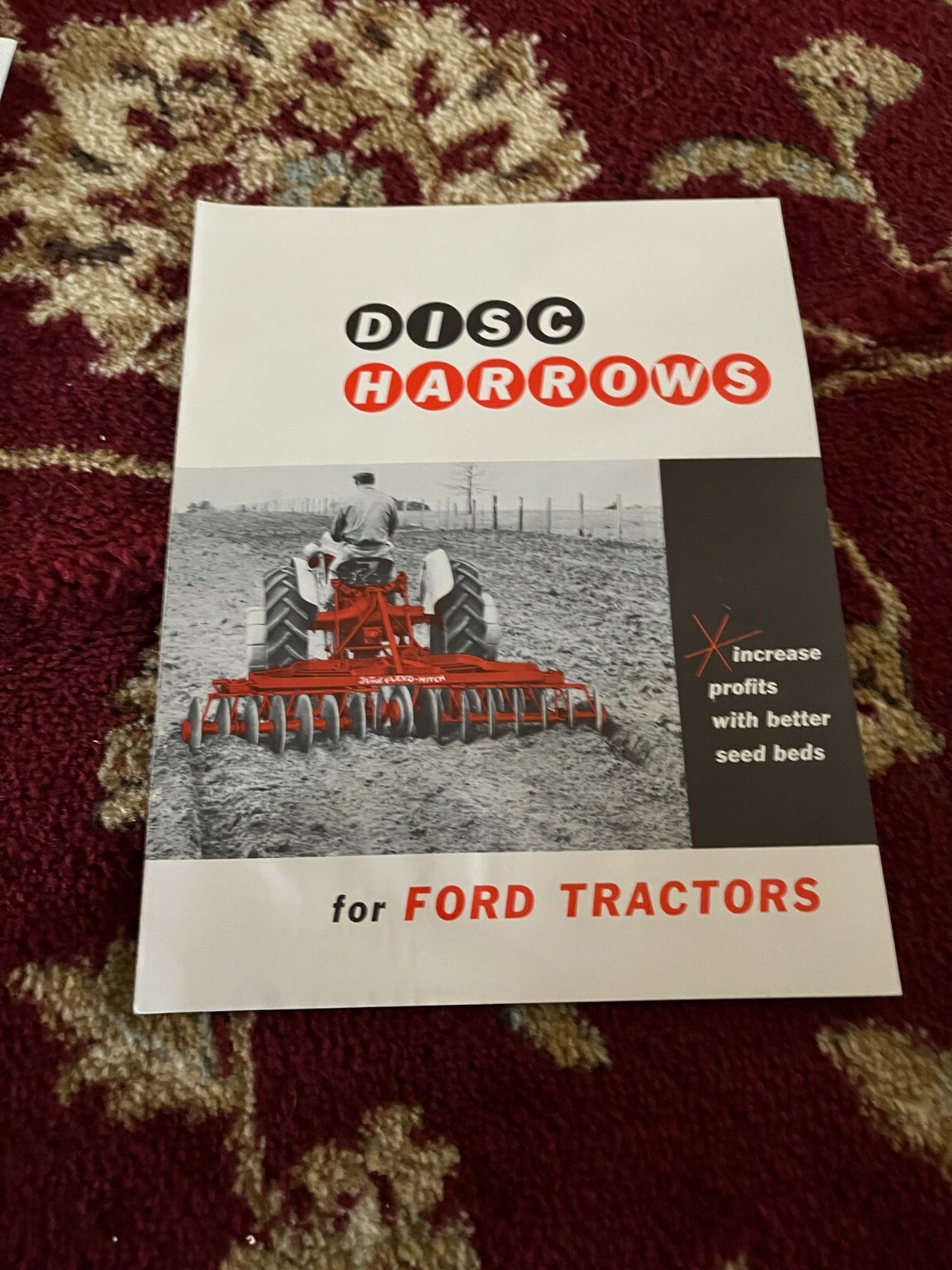 Ford Tractor Dearborn Disc Harrows Brochure FCCA