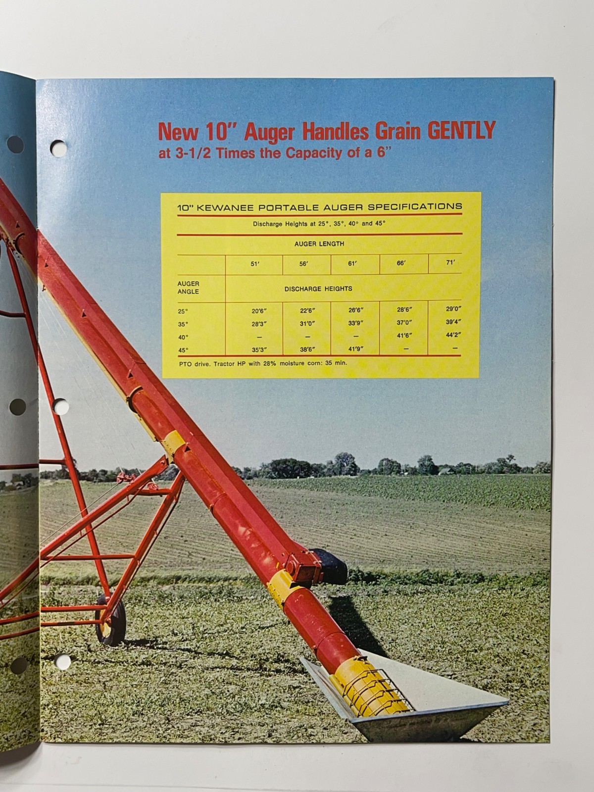 1976 Kewanee Augers / Elevators / Wagons Sales Brochure *Showroom Sales Book*