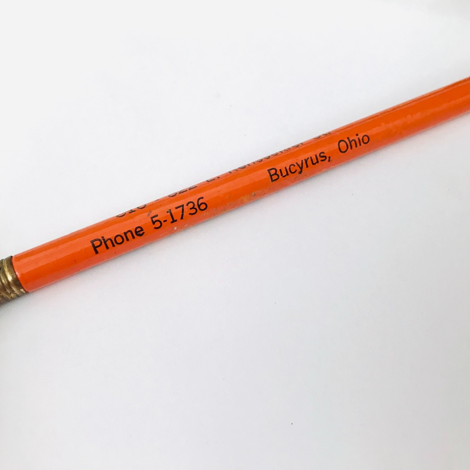 1930s-1950s Home Lumber Co. Bucyrus OH Phone 5-1736 Advertising Pencil Vintage