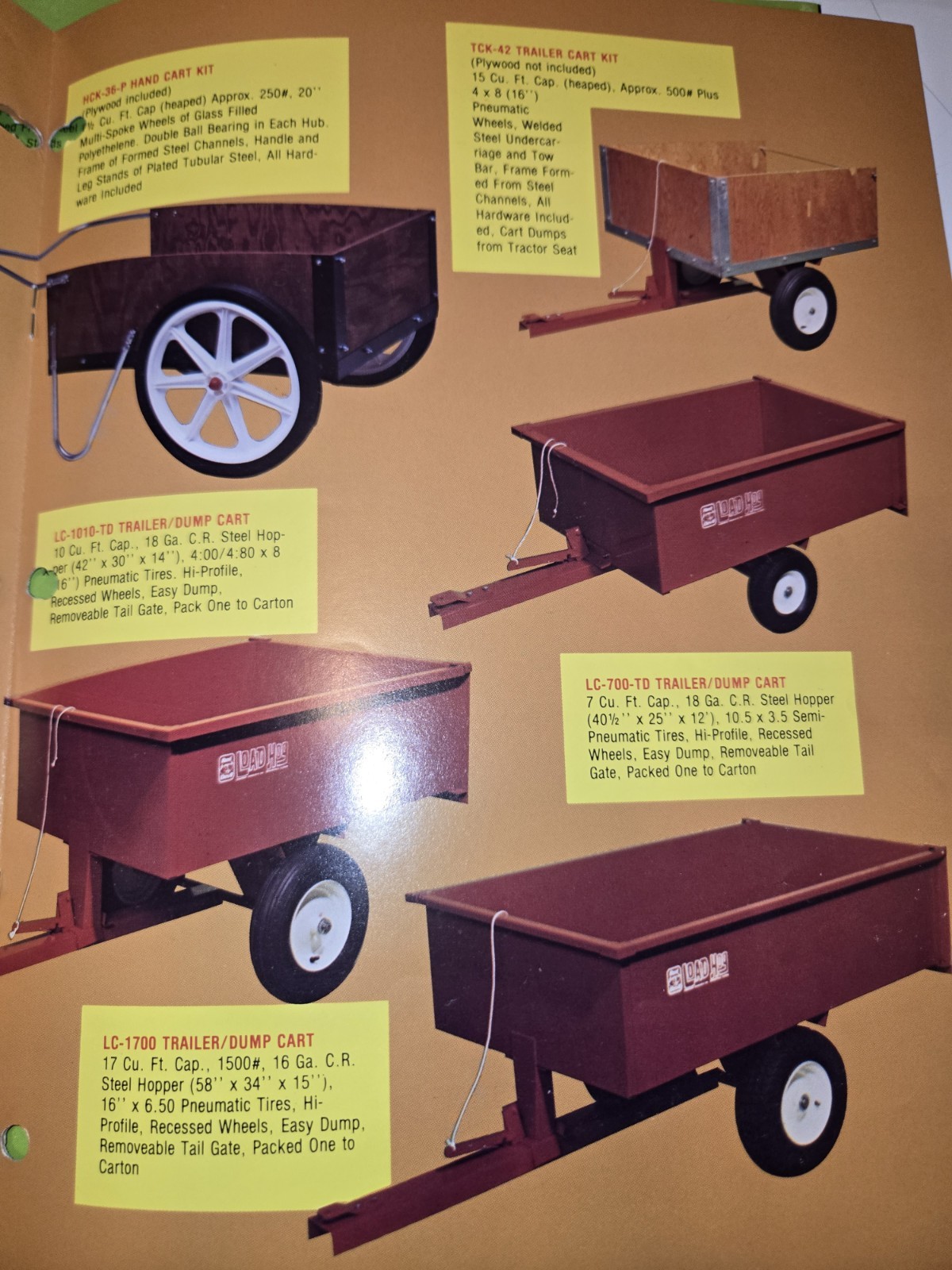 PRECISION PRODUCTS « THE GREEN KEEPERS » SPREADERS AND SWEEPERS BROCHURES