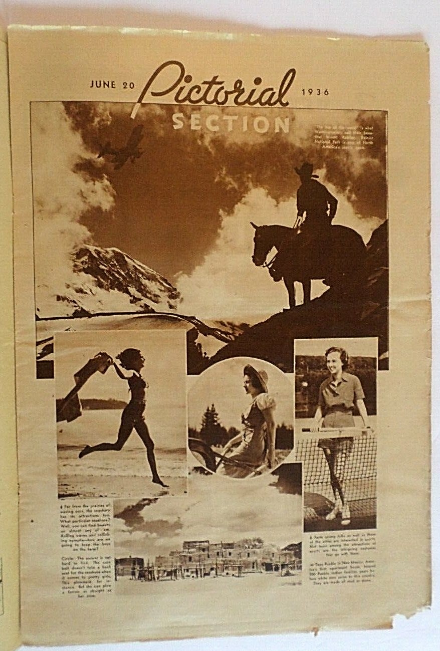 Vintage Wisconsin Agriculturist and Farmer March 28 & June 20, 1936 Issues