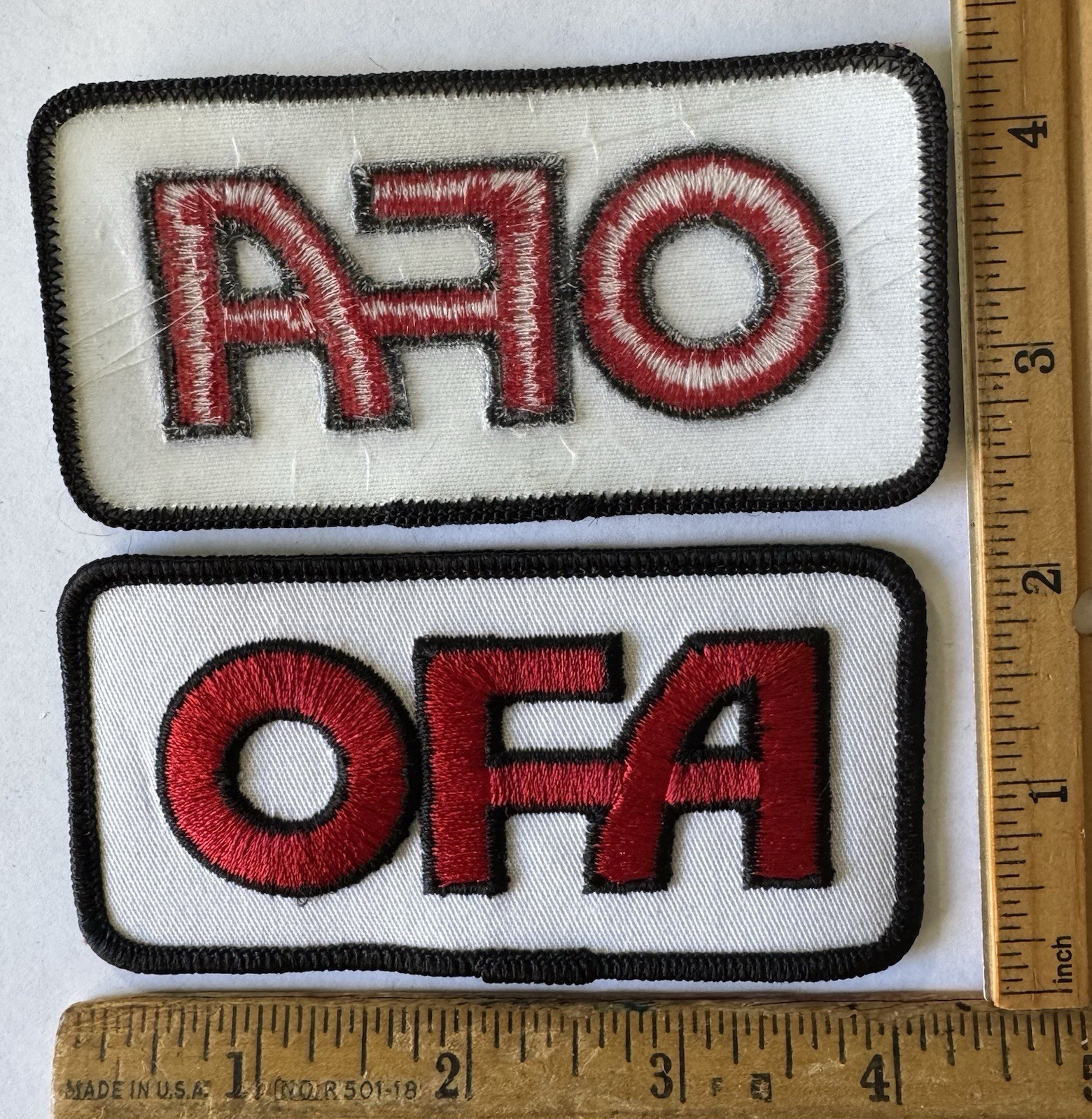 Vintage Lot Of 25 OFA Ontario Federation Agriculture Logo Patch Canada Farmers