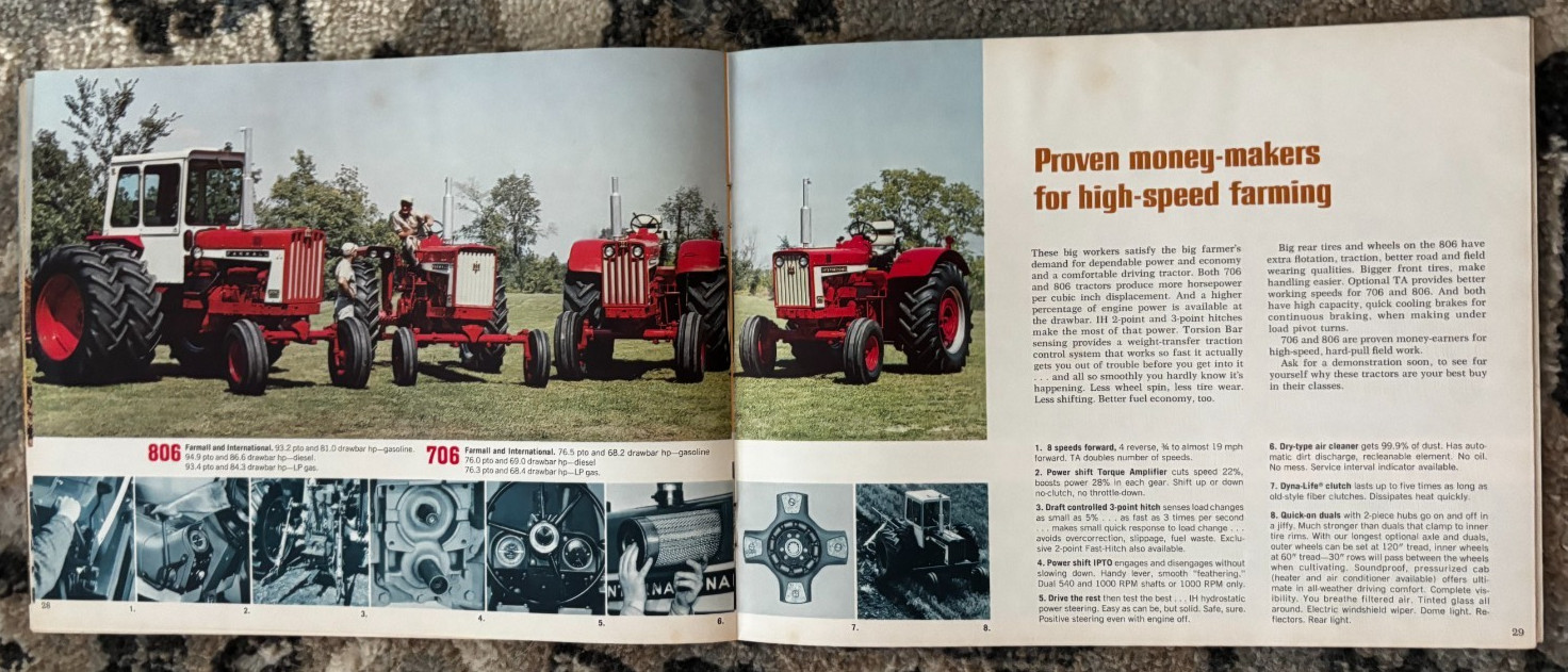 International Harvester Buyers Guide For Summer & Fall 1967 Brochure DCPA26