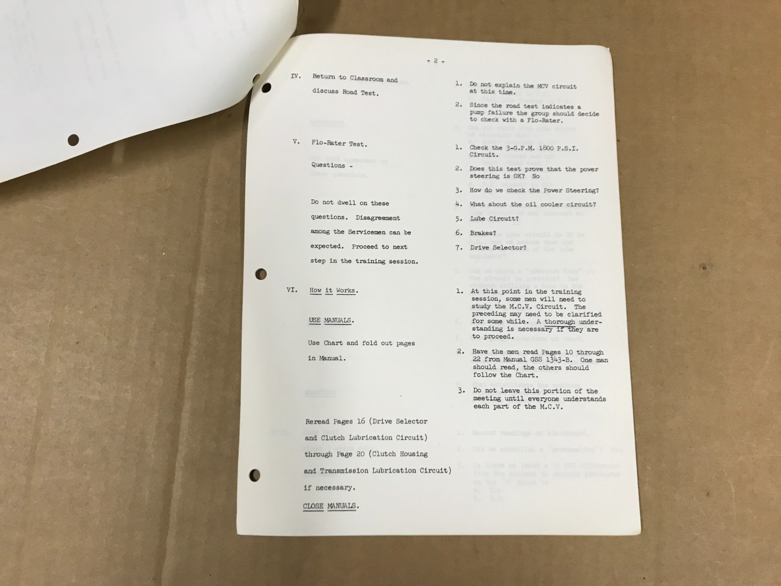 VTG Blue Ribbon Service Training- Basic Hydraulic System 706-806 Series Tractors