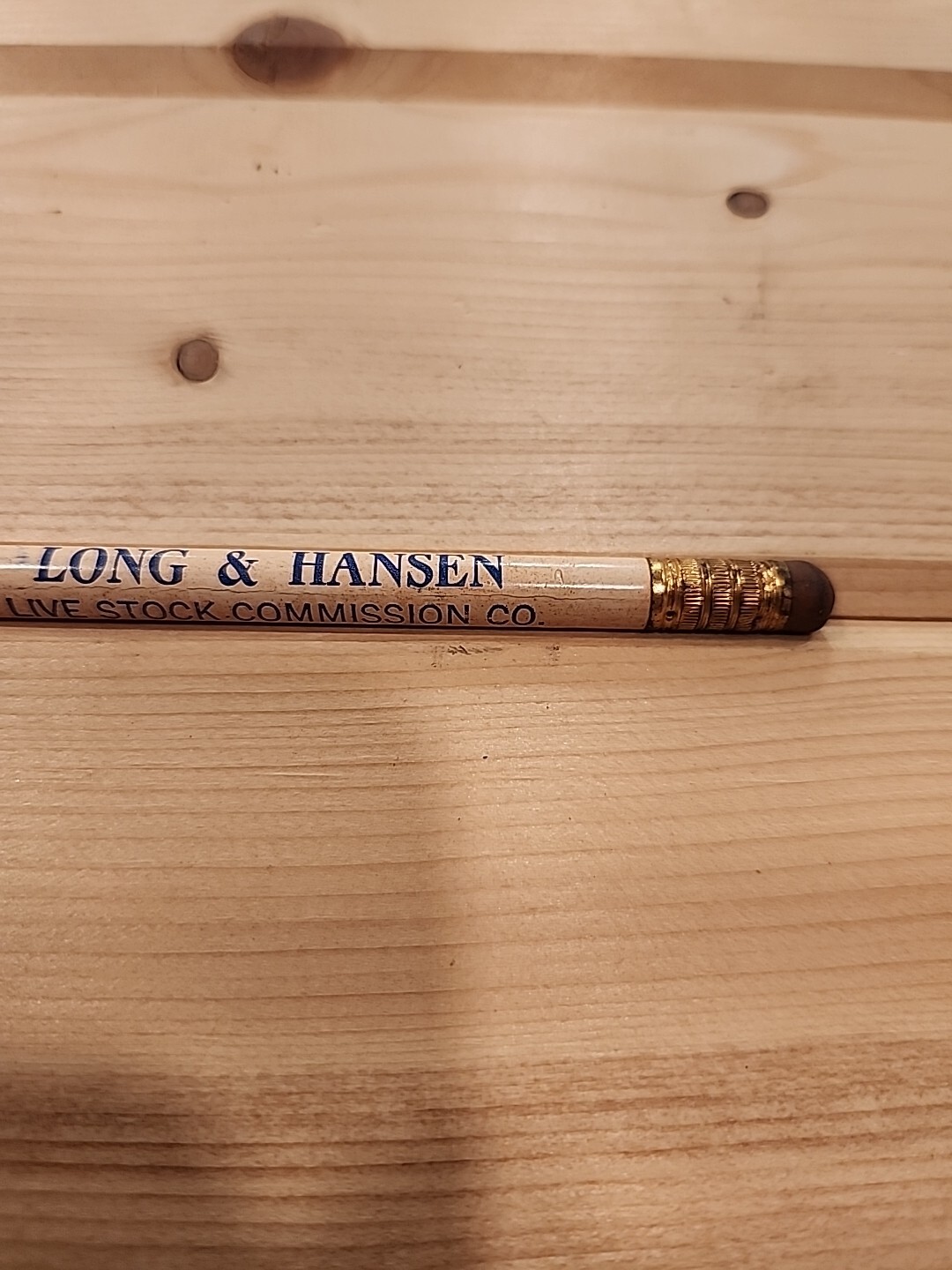 Vtg Long & Hansen Live Stock Commission Yards Sioux City Iowa