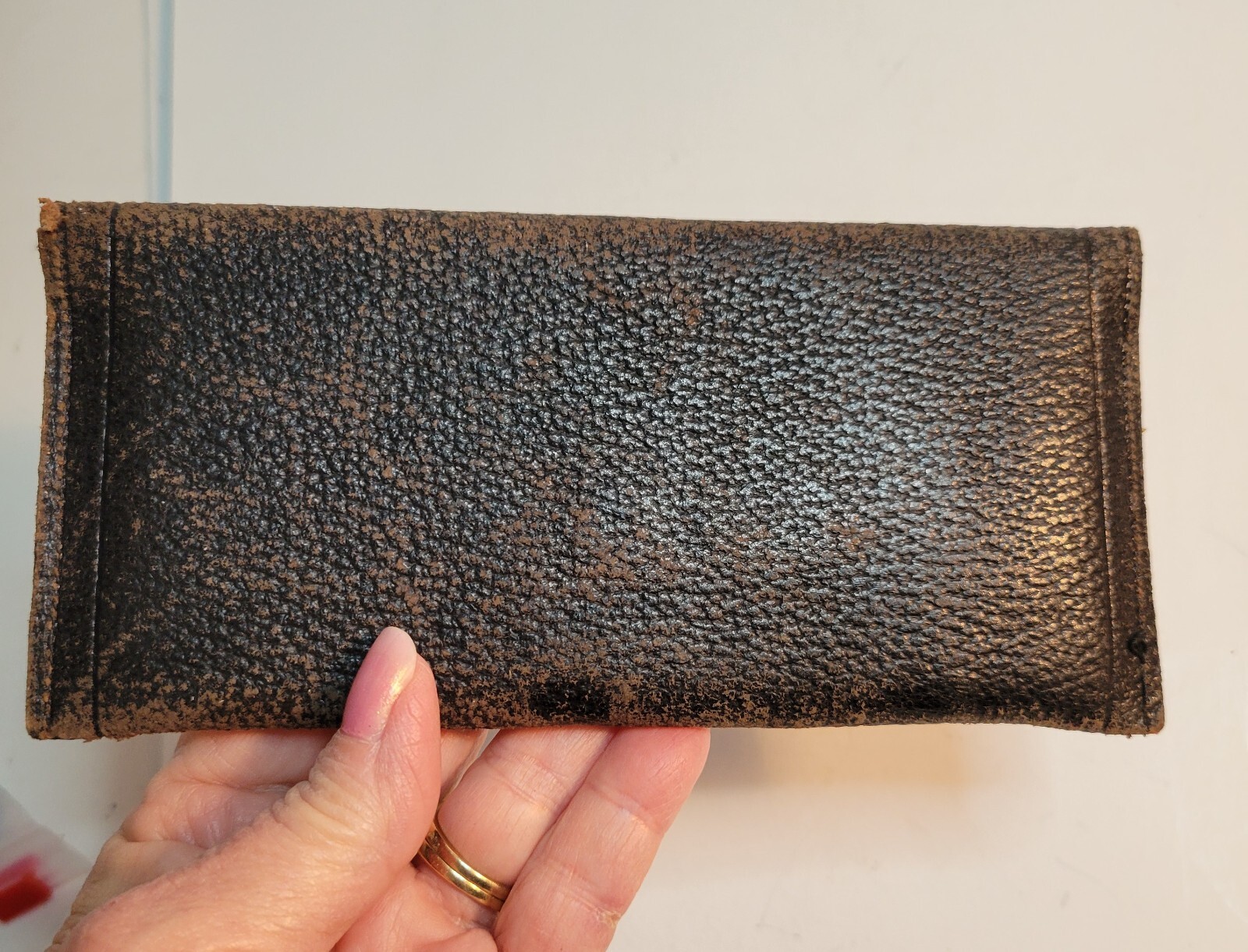 1898 Northwestern Live Stock Commission Co., K.C., MO, pocket ledger w case