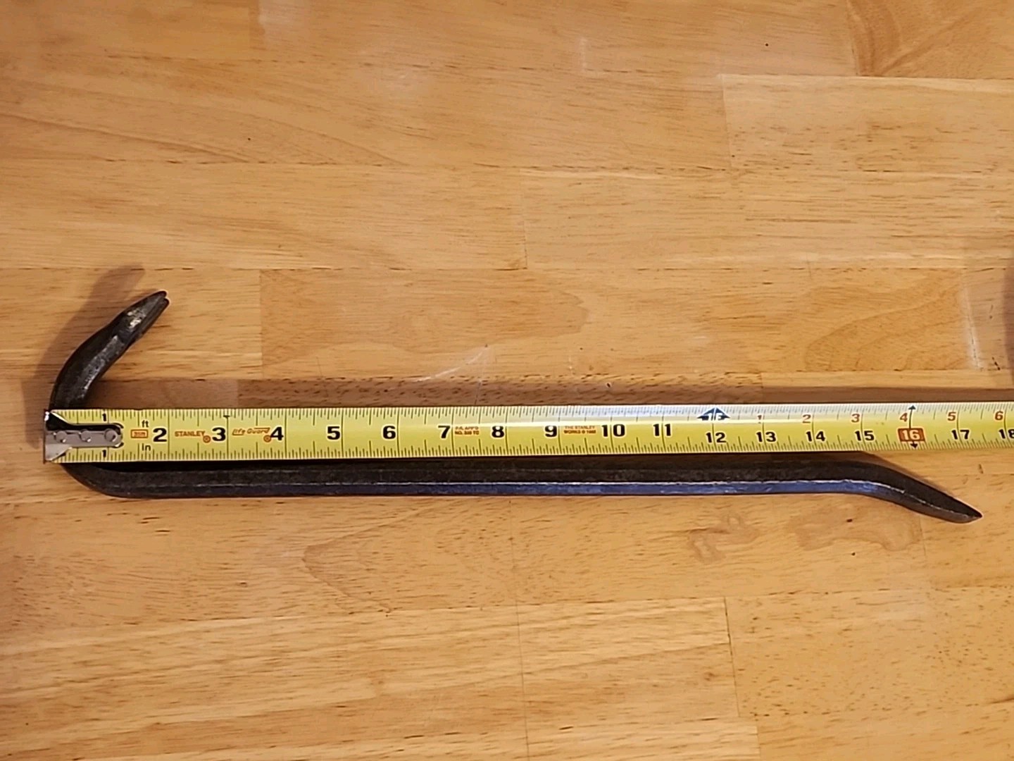 Whitten & Newcomb Friend NE Nebraska Advertising 17&Prime; Pry Bar Crow Bar
