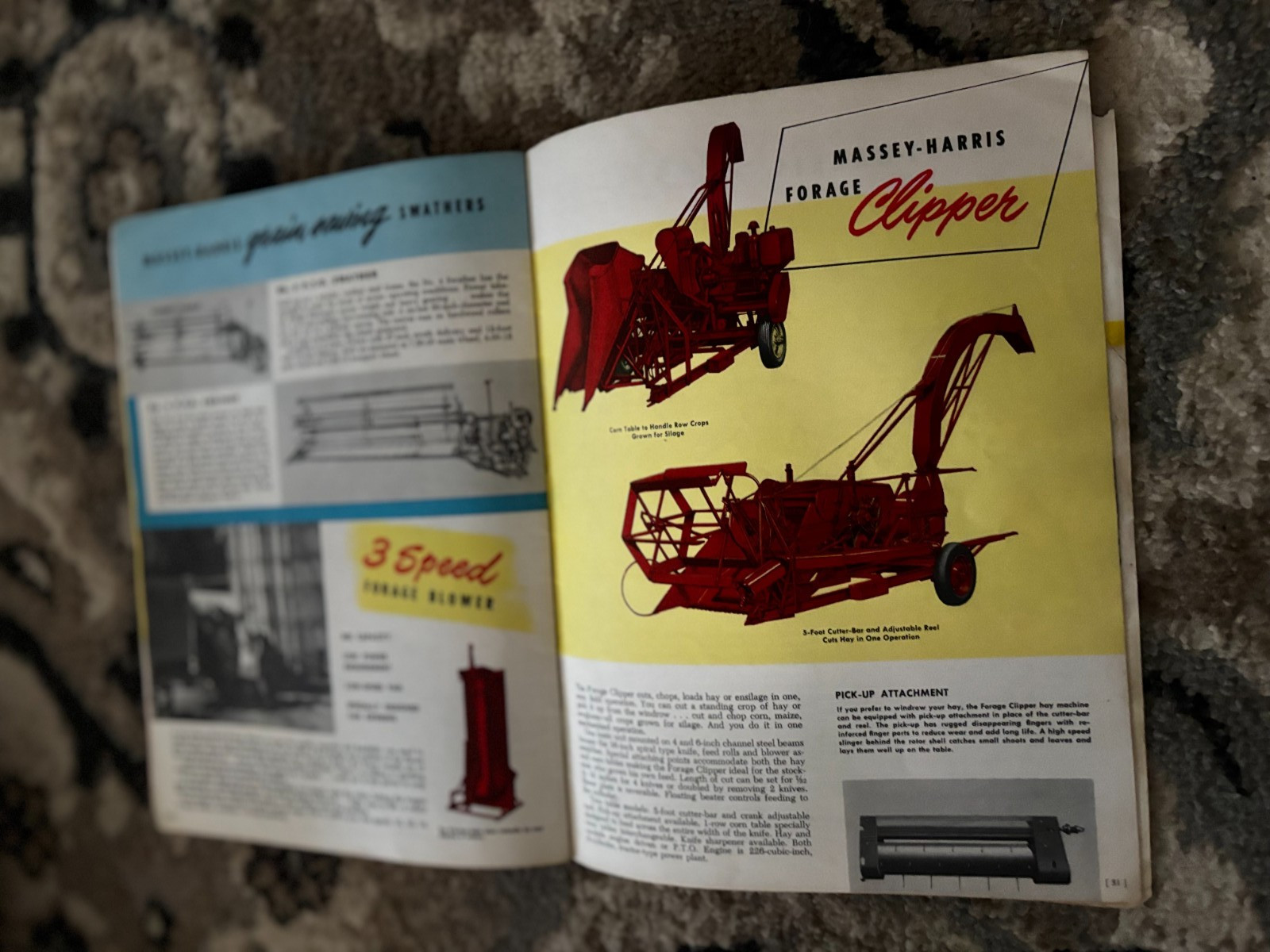 Massey Harris Buyers Guide for 1951 Brochure DCPA26