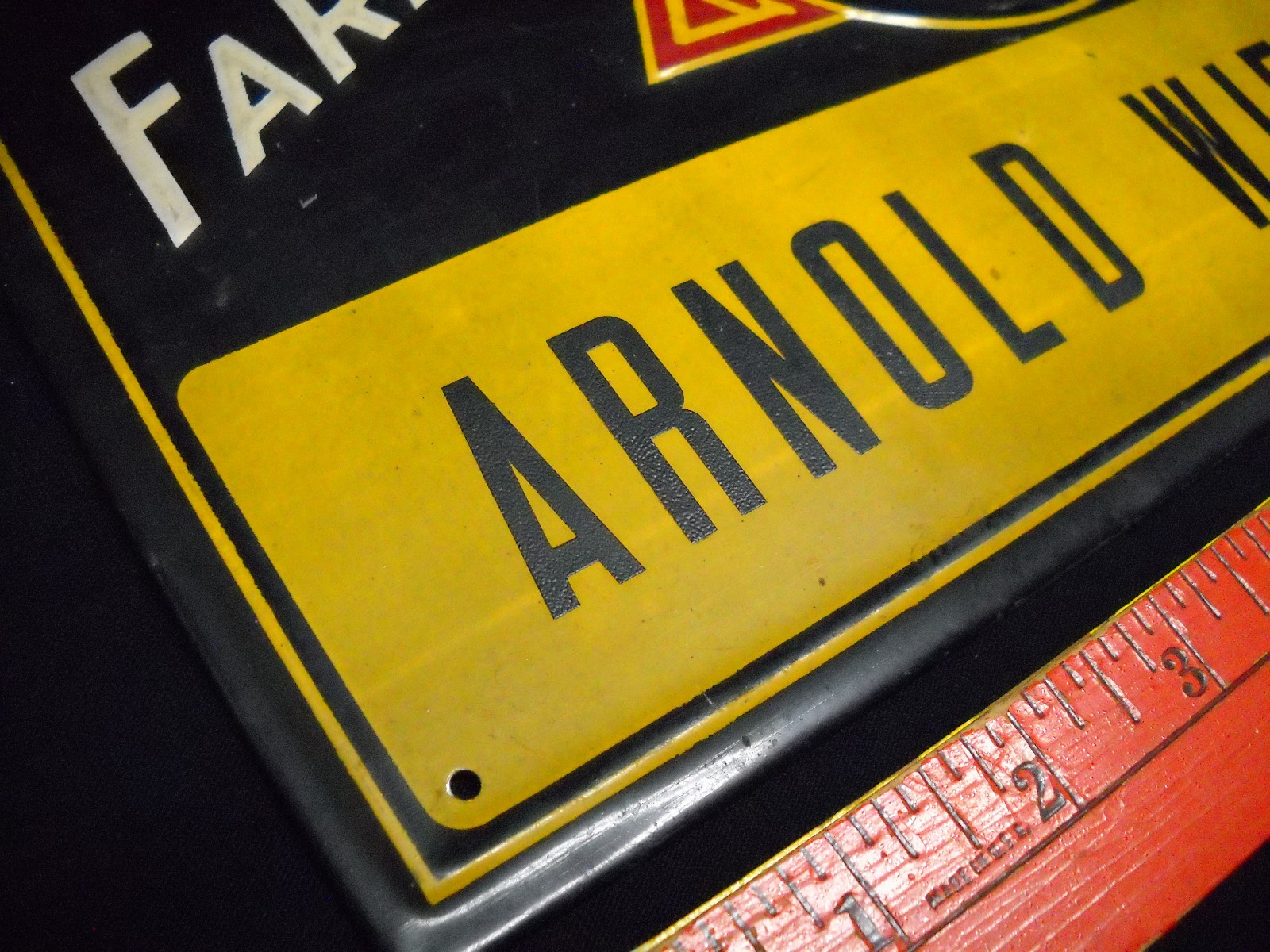 Vintage Authentic Metal Illinois Farm Bureau AFBF Member Sign 13.5 x 9.5 Scioto