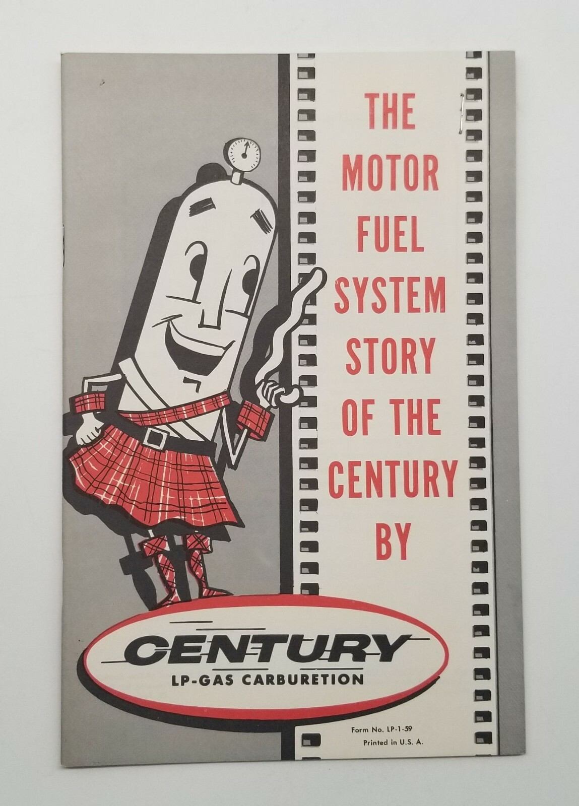 Century LP-Gas Carburetion Tractor Conversion Gas to LP Sales Brochure Pamphlet
