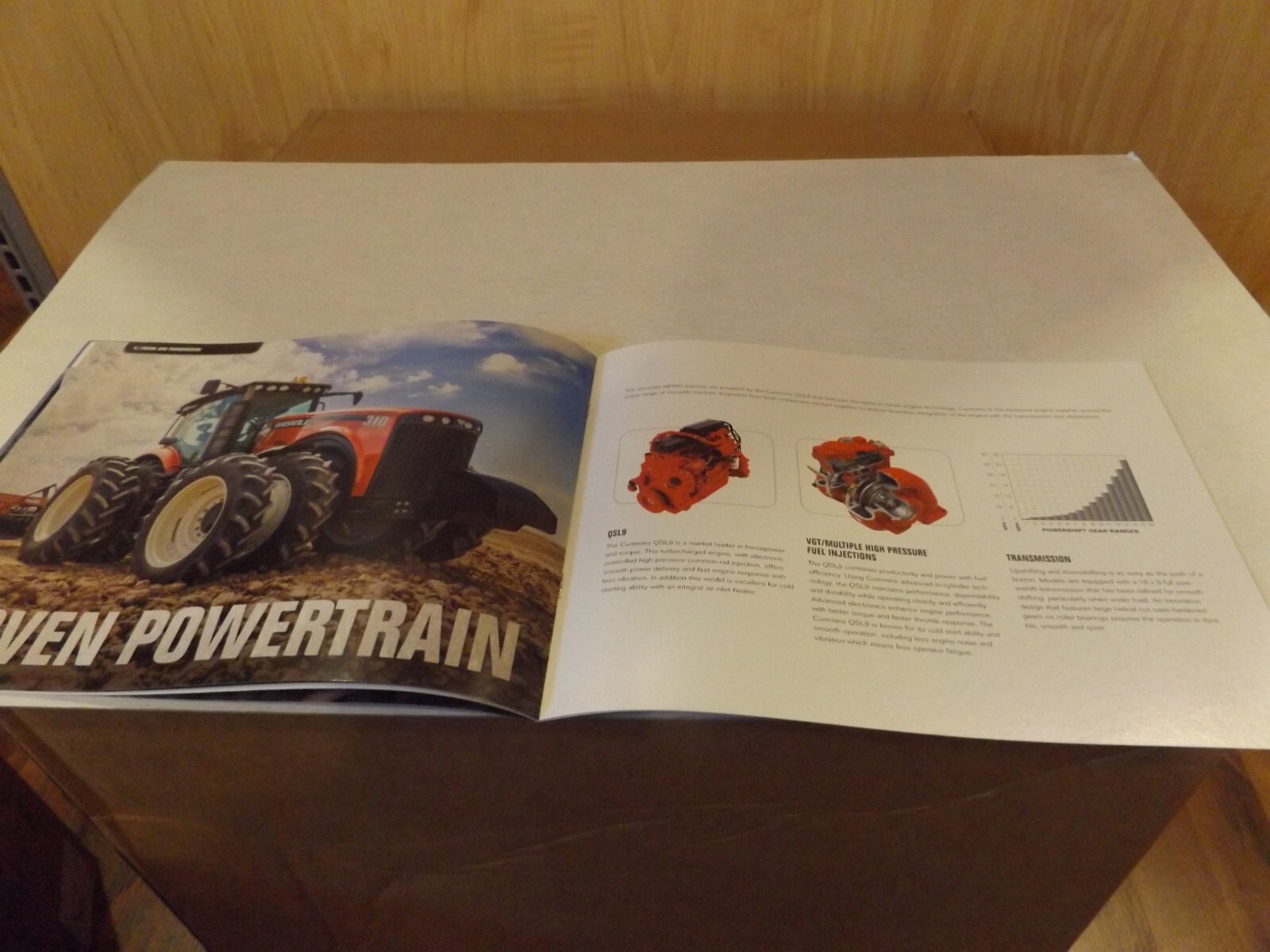 Versatile MFWD 260-310, Tractor Brochure, 03201510000 LM P/N 89007319 2014