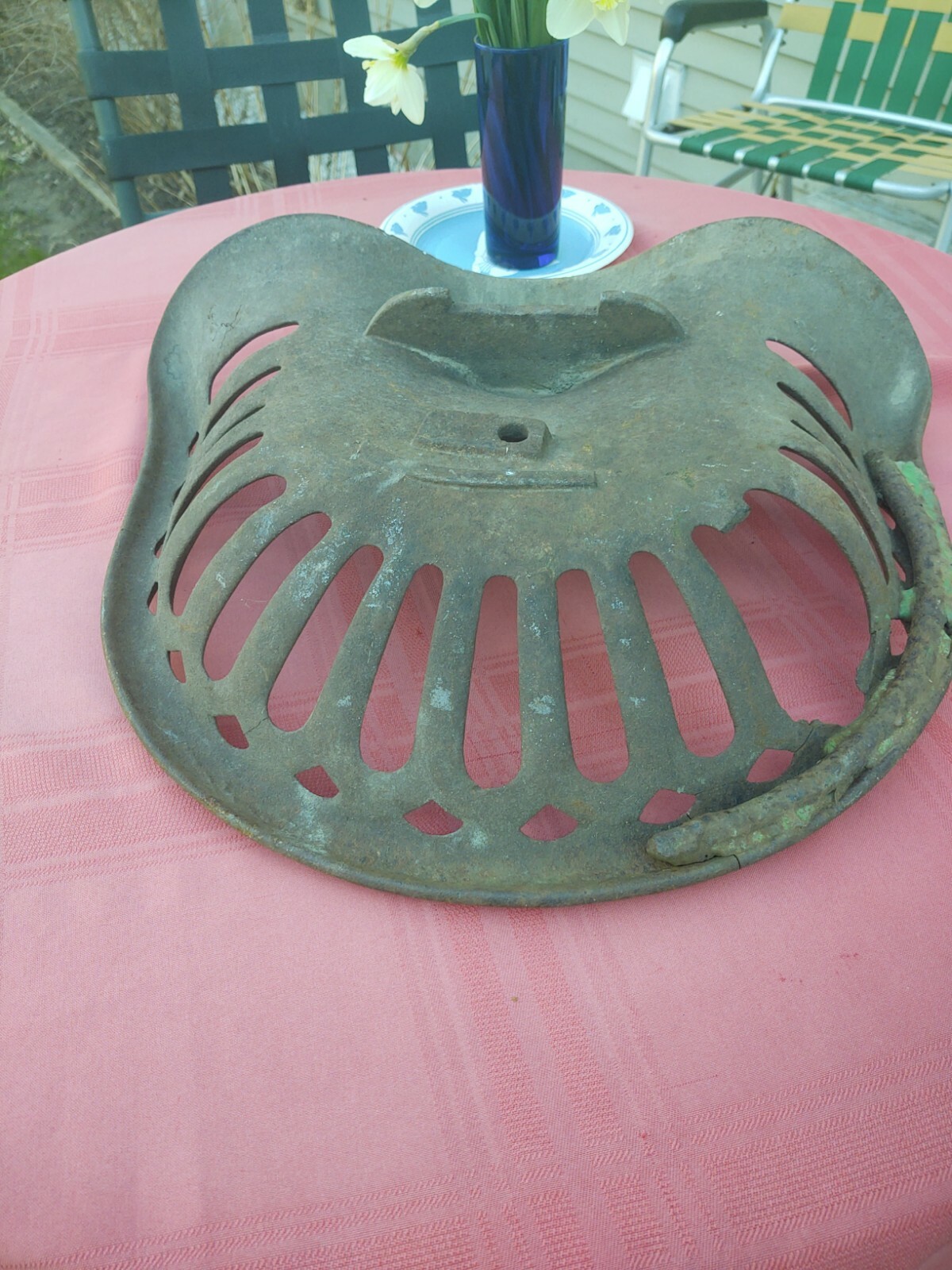 Vintage RARE Old Tractor Seat