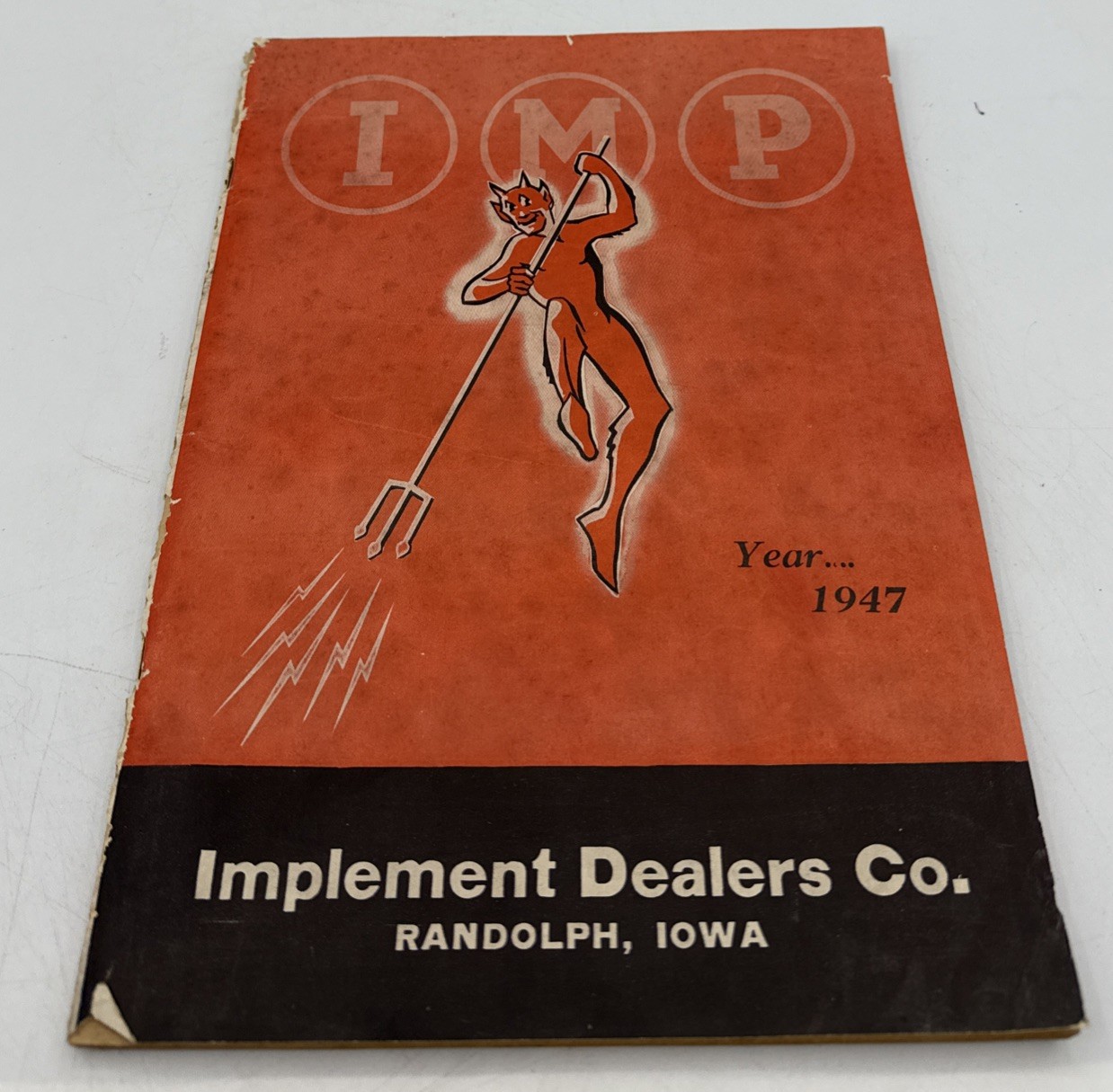 VTG 1947 Implement Dealers Co. Catalog RANDOLPH IA Tractor Truck Parts DEVIL IMP