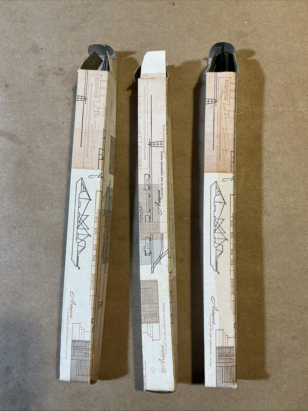Group Of 3 NOS Big Crop Vertagreen Armoir Fertilizer Mechanical Pencil INV-AD52