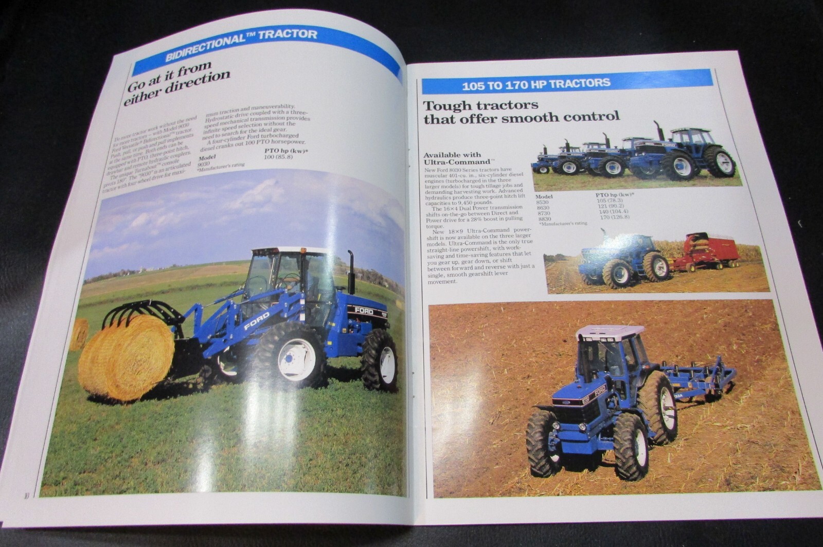 1990 Ford New Holland Farm Equip Buyers Guide Tractor Combine Hay Garden Tillage
