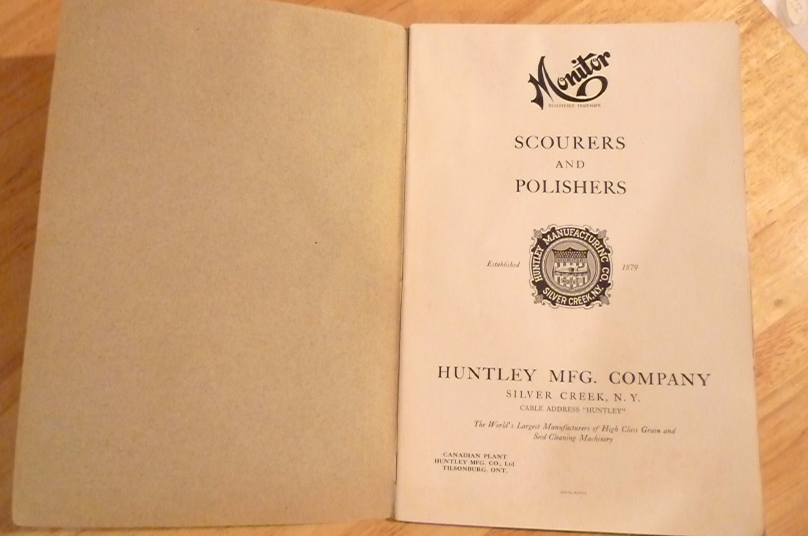 Rare Vintage, Monitor Scourers and Polishers Catalog No. 62 122 pages